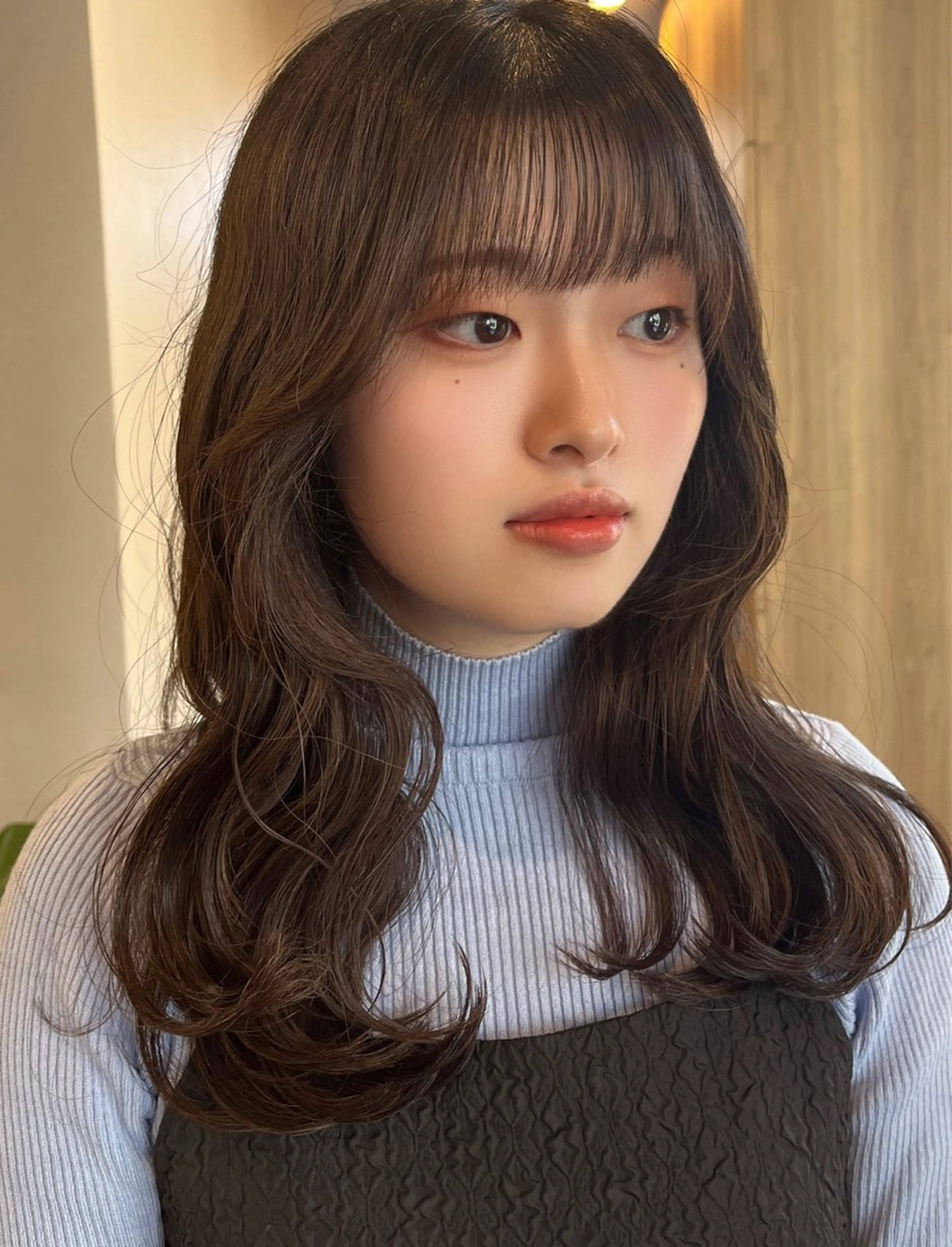 ロング カット ヘアカラー トリートメント レイヤー/縮毛矯正 /新宿/佐藤巧己✨のヘアスタイル