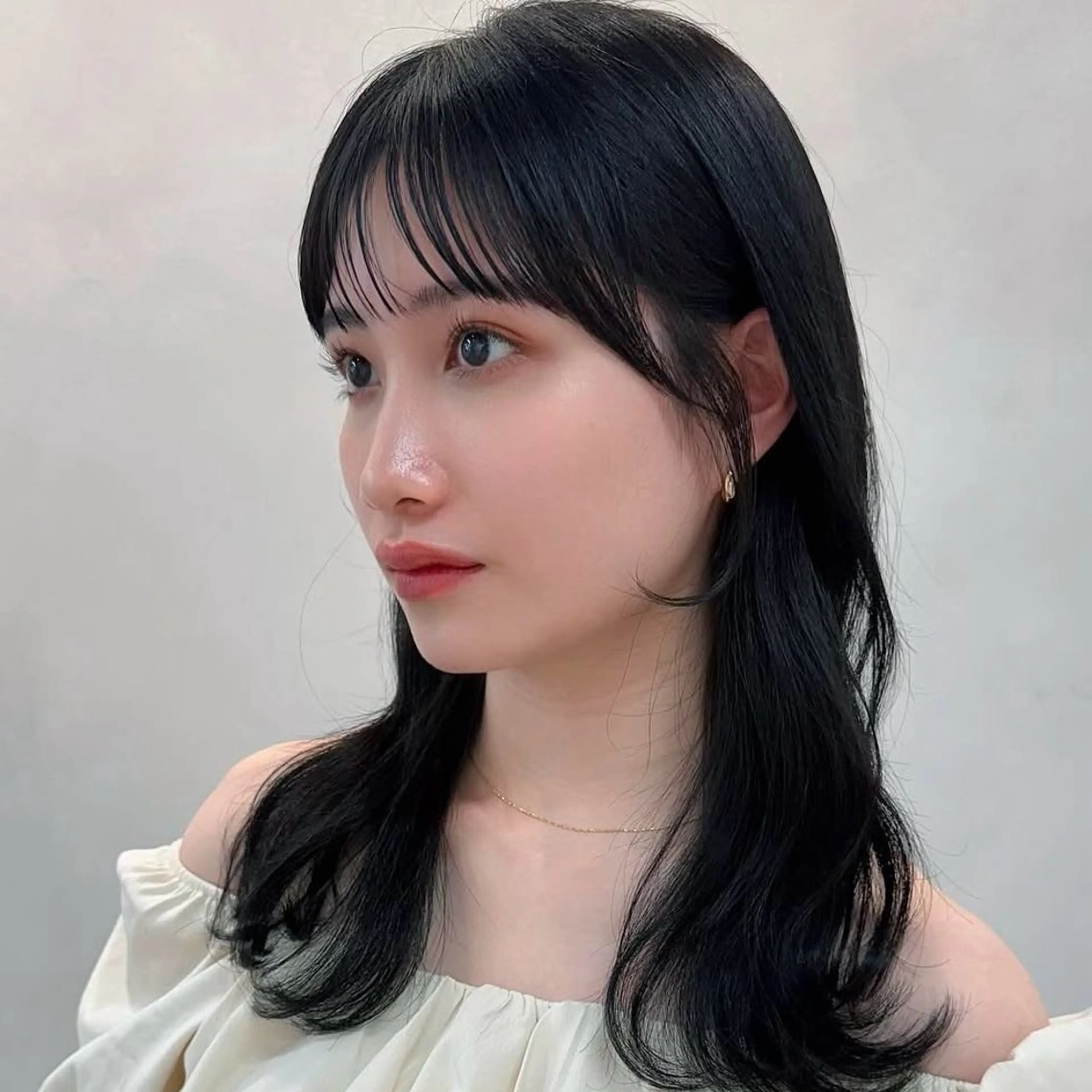 セミロング レイヤーカット Kinoのヘアスタイル