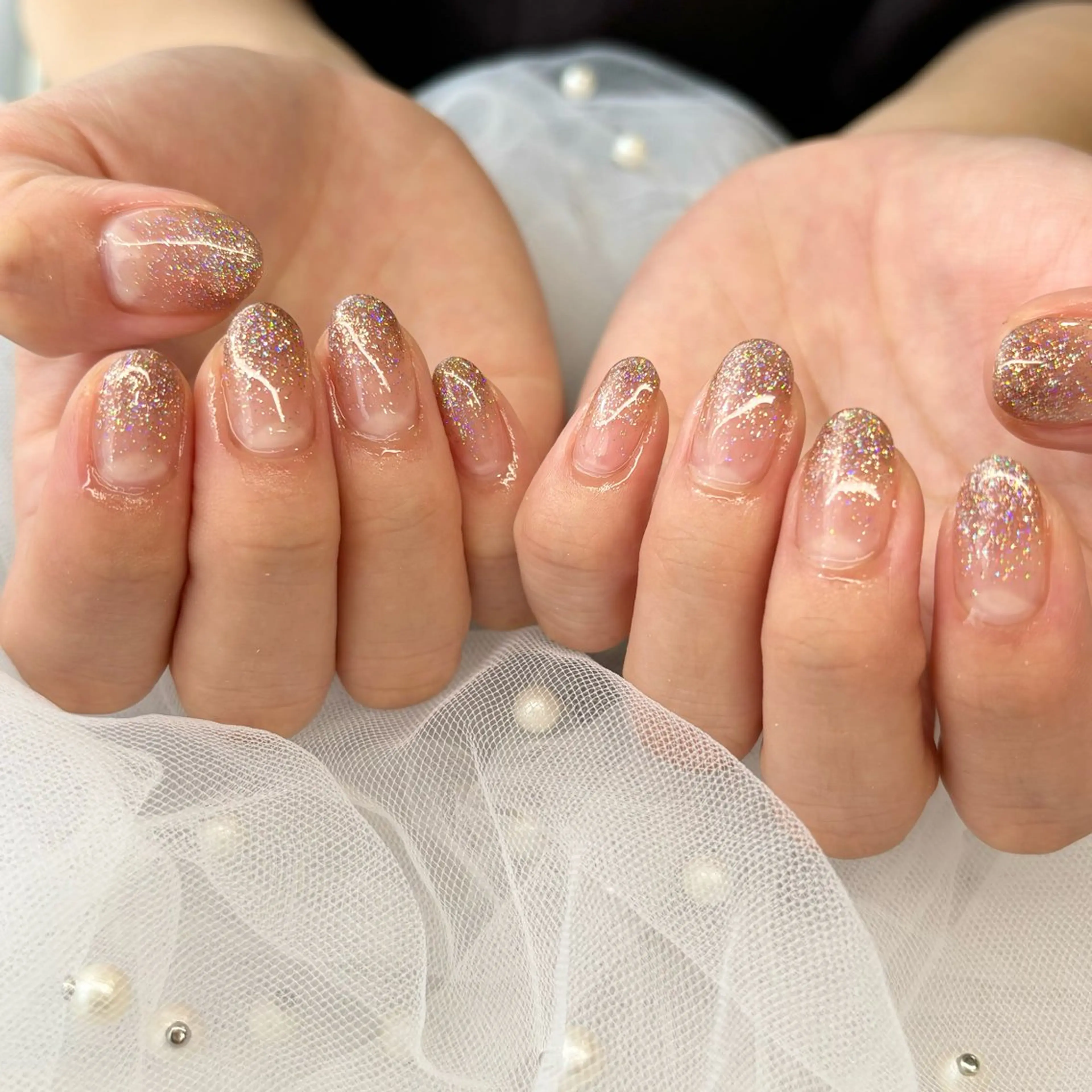 ネイル フラッシュネイル ハンドネイル 荒巻 めいのネイルデザイン