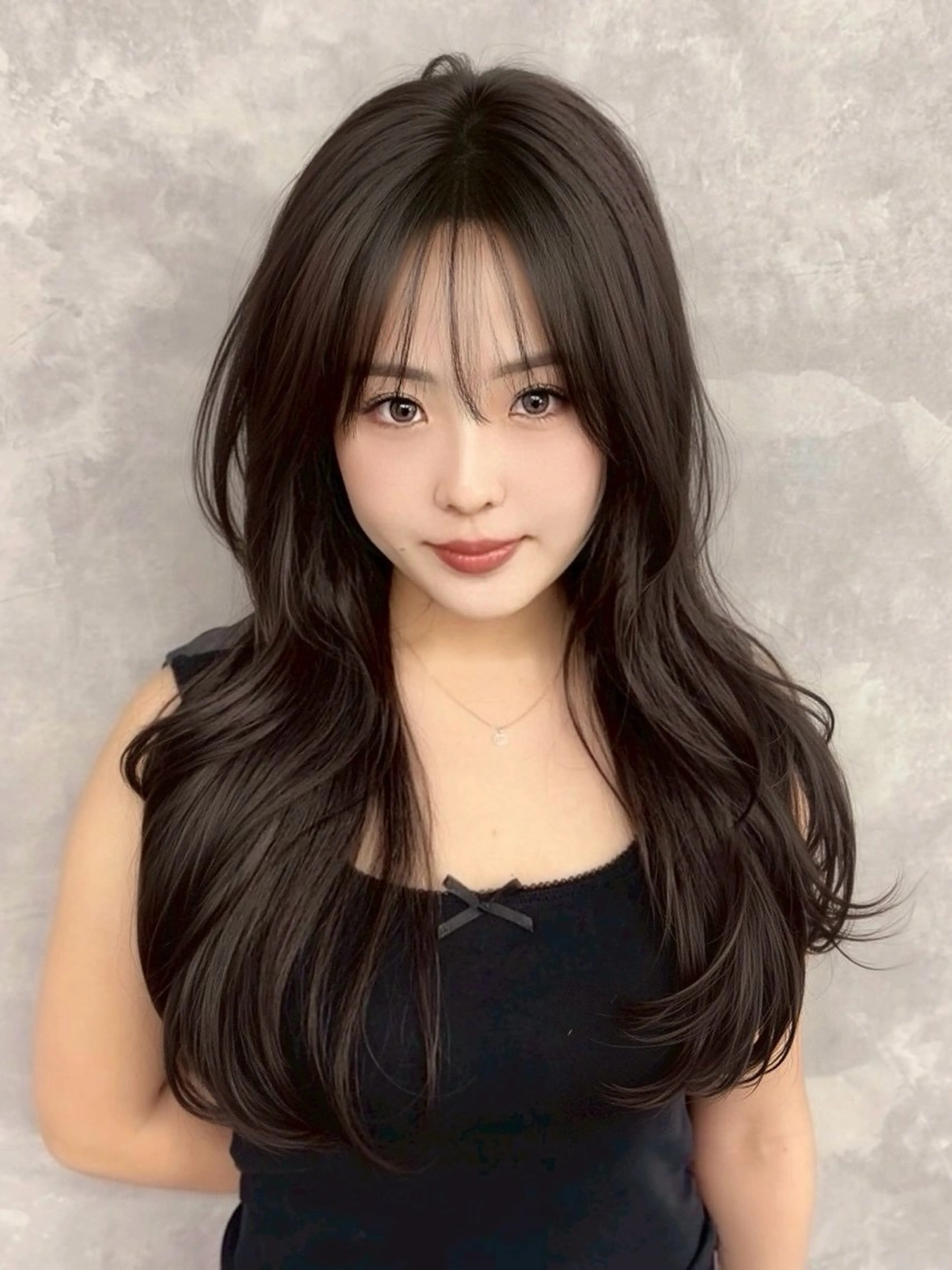 ロング おばた ちひろのヘアスタイル