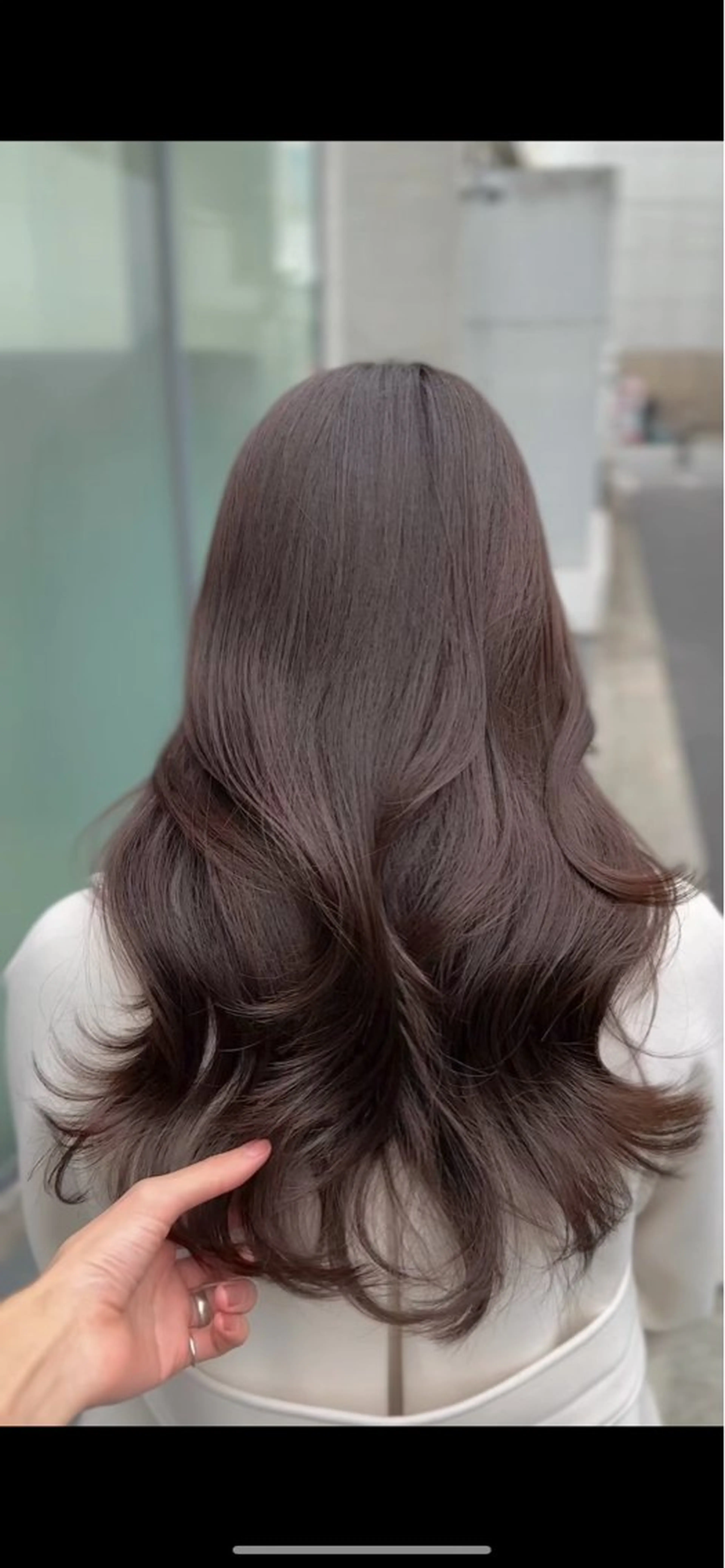 セミロング カラー ヘアカラー ✨髪質改善カラー✨/ 渋谷/千秋[ちあき]のヘアスタイル