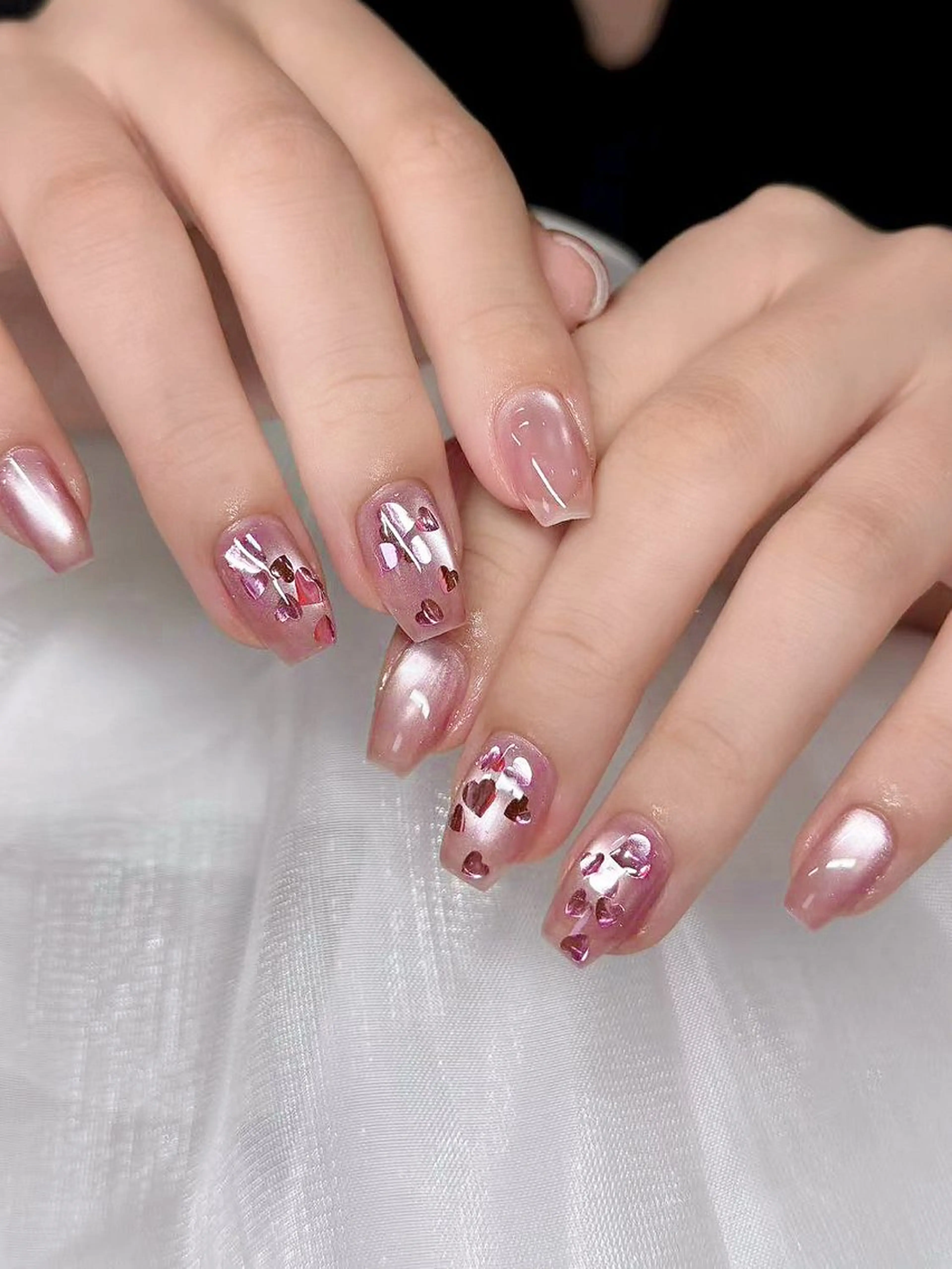 ネイル ハンドネイル Dark honey スカルプ専門原宿店のネイルデザイン