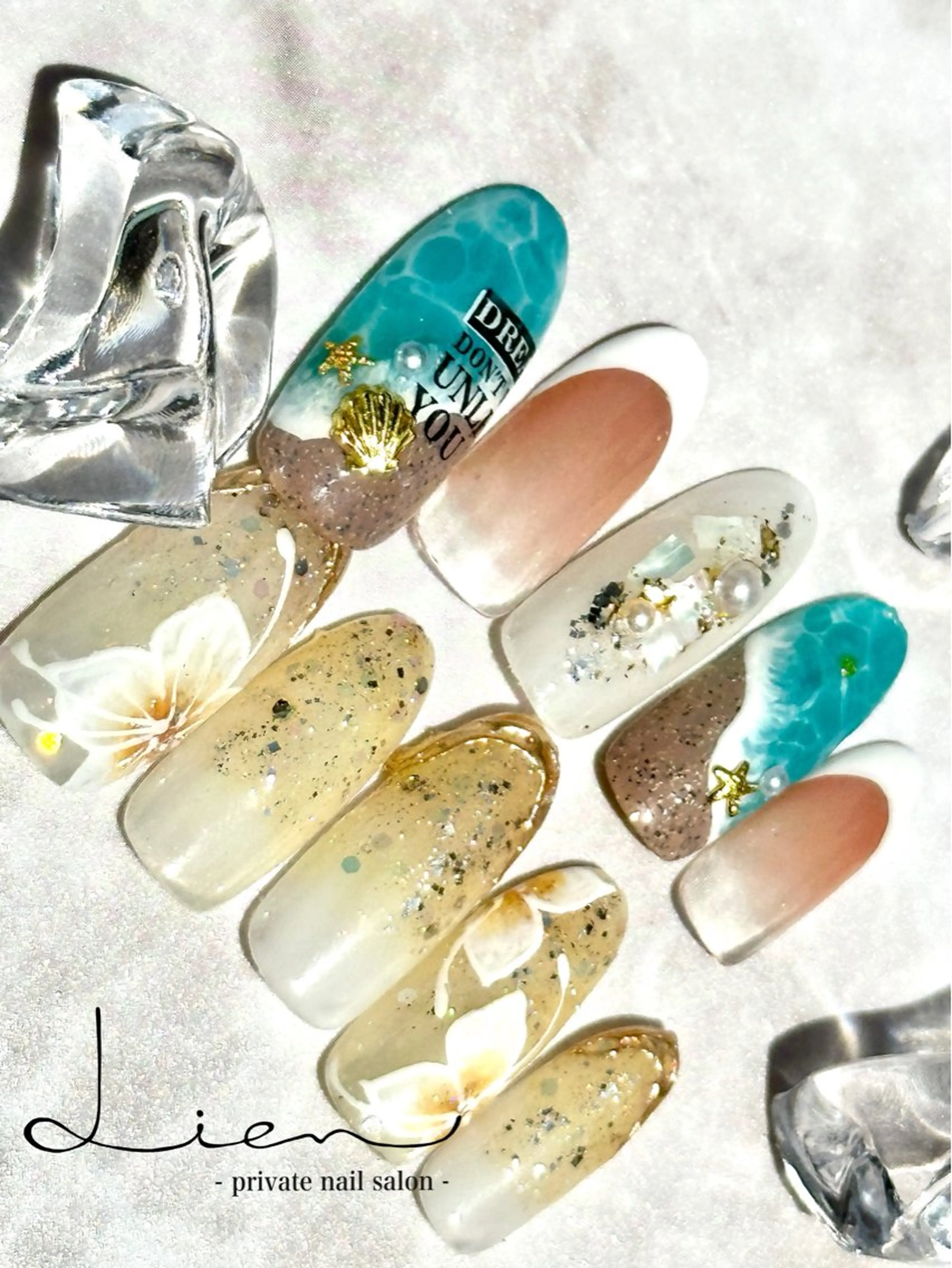 ネイル ハンドネイル Lien 【リアン】北堀江のネイルデザイン