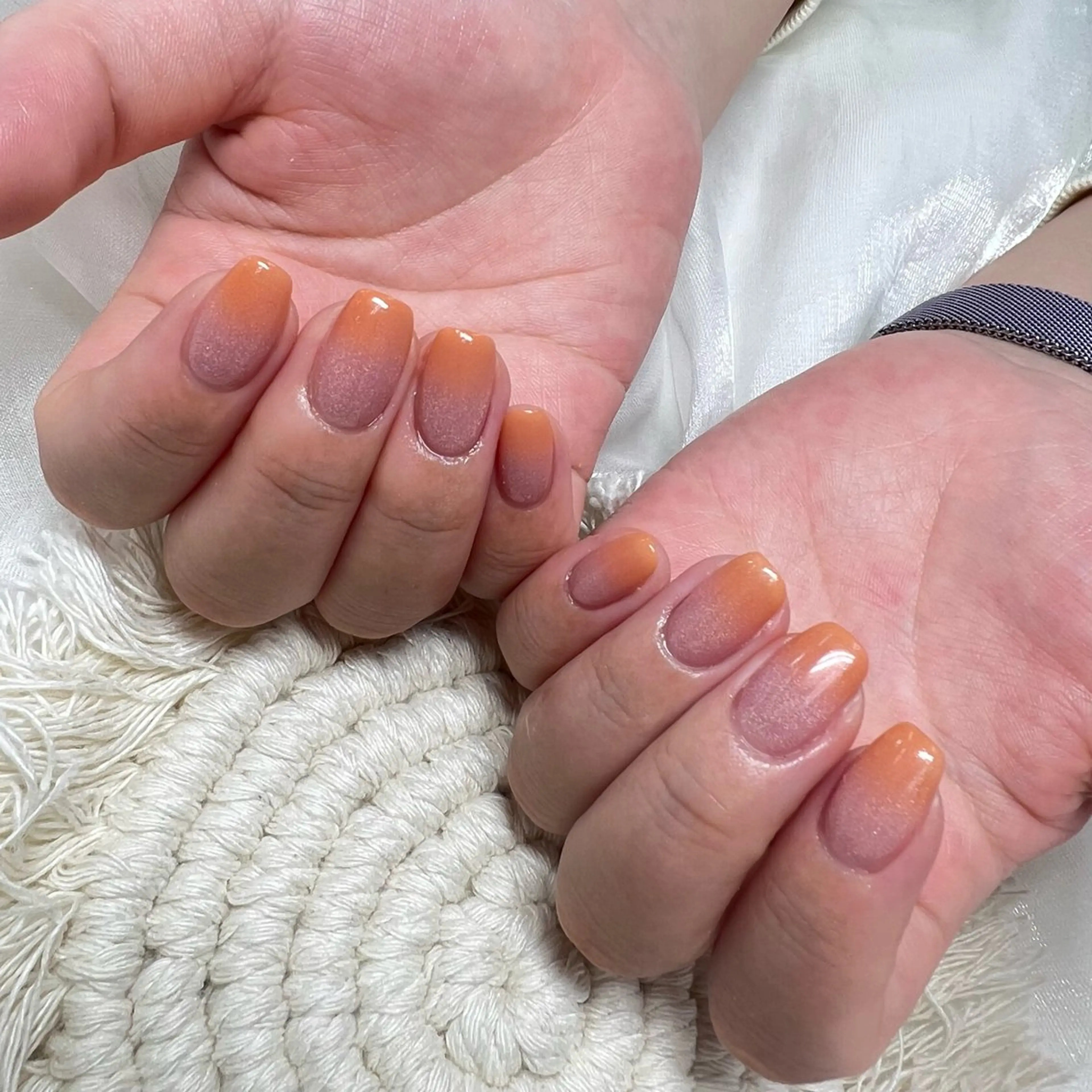 ネイル グラデーション マグネットネイル Lumiereva nail salonのネイルデザイン