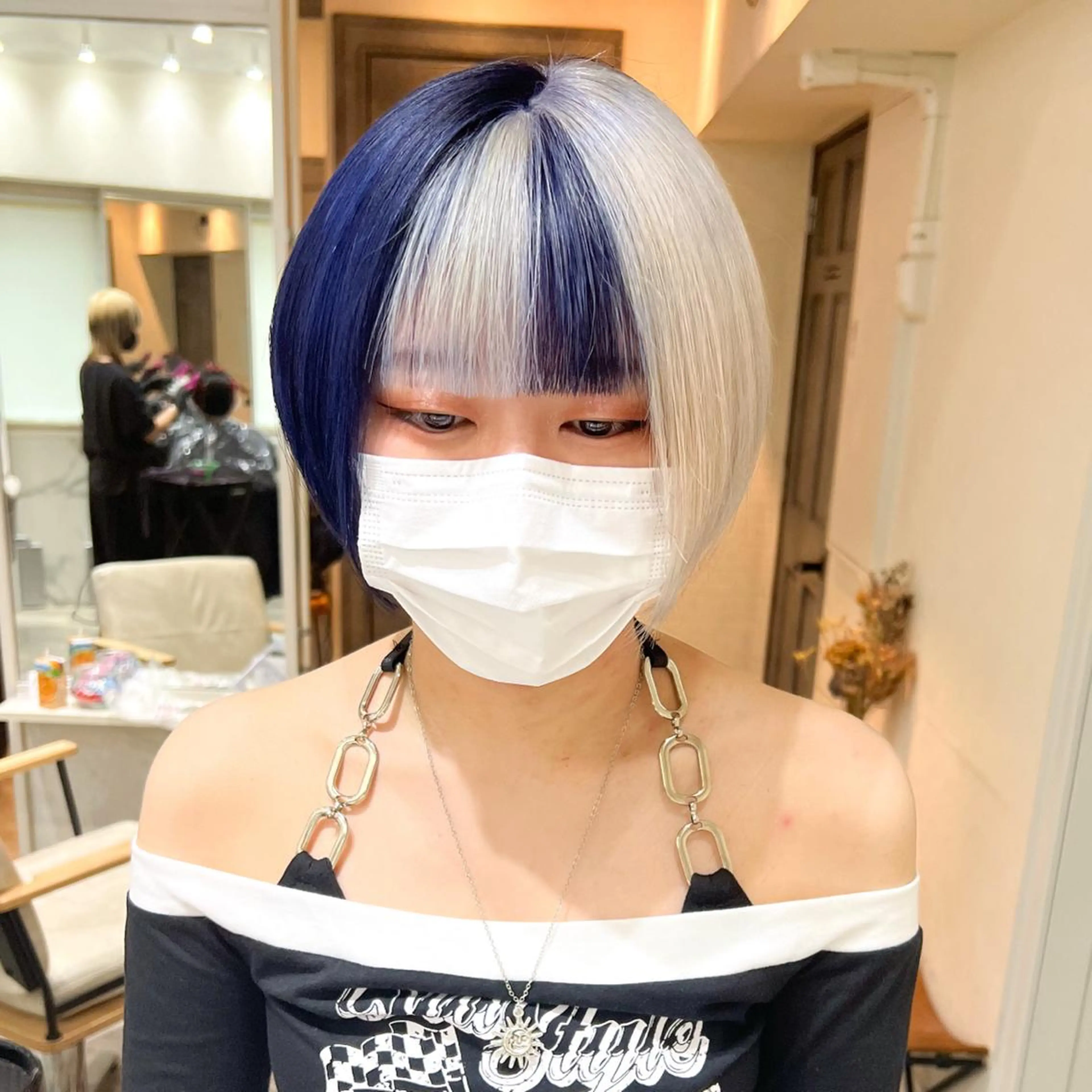 ショート カラー ブリーチ ヘアカラー ☺︎ RIHOのヘアスタイル