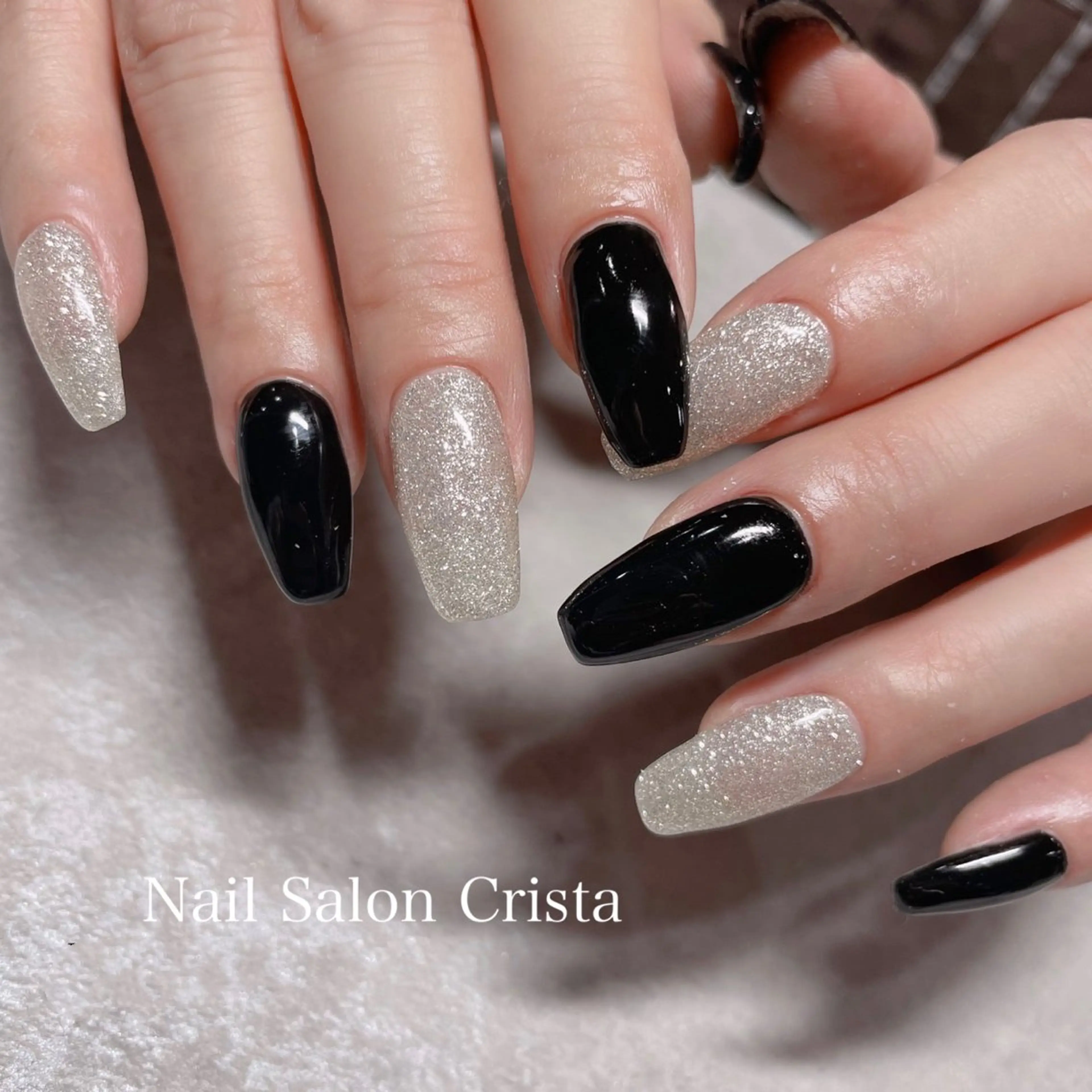 ネイル ジェルネイル ワンカラーネイル パラジェル ハンドネイル CRISTA MOMOのネイルデザイン