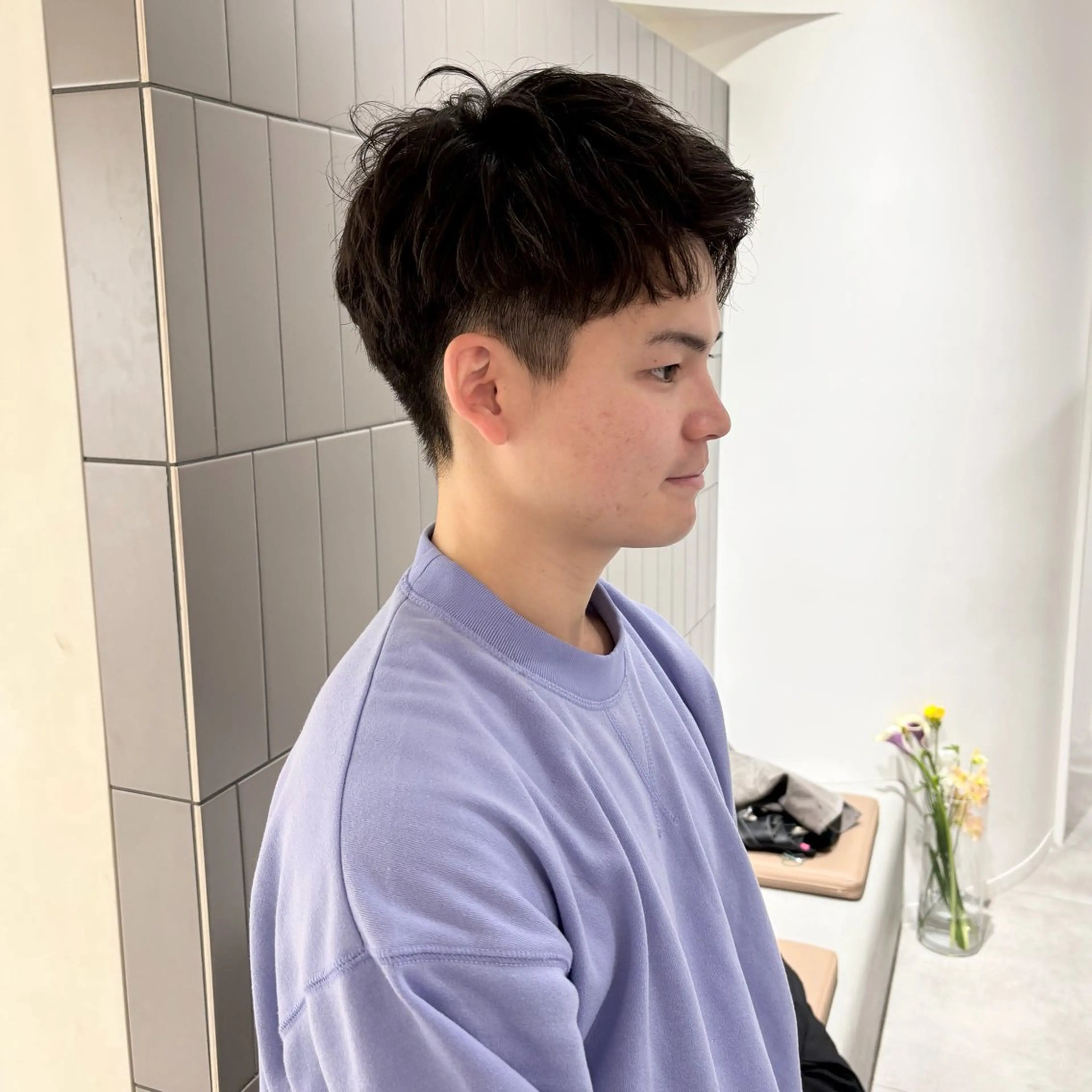 すっきりメンズカットの写真