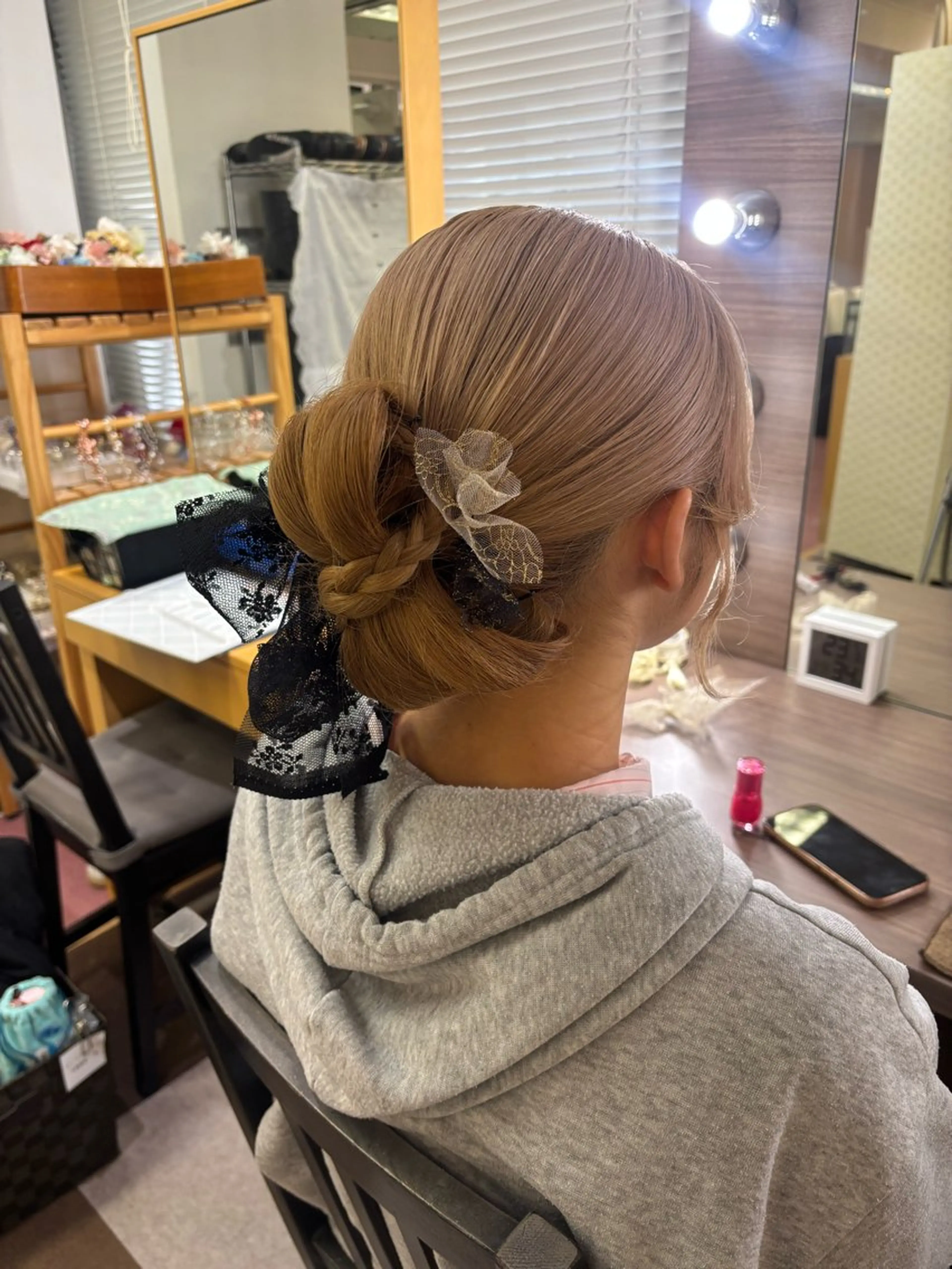 セミロング ヘアアレンジ ヘアセット マンツーマン 縮毛矯正/マユコのヘアスタイル