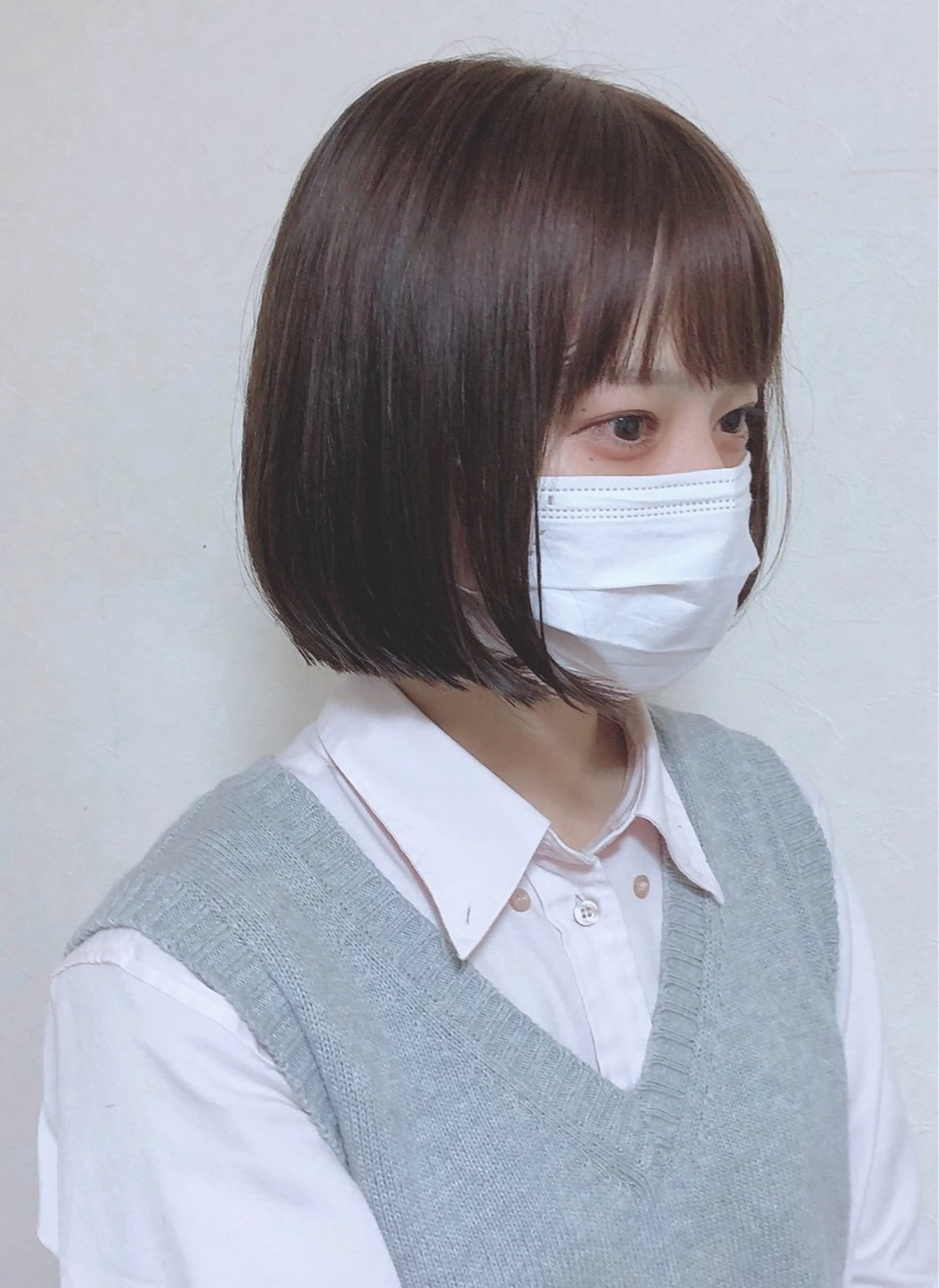 ミディアム 美髪矯正・ブリーチ 矯正🫧秋元ゆたかのヘアスタイル