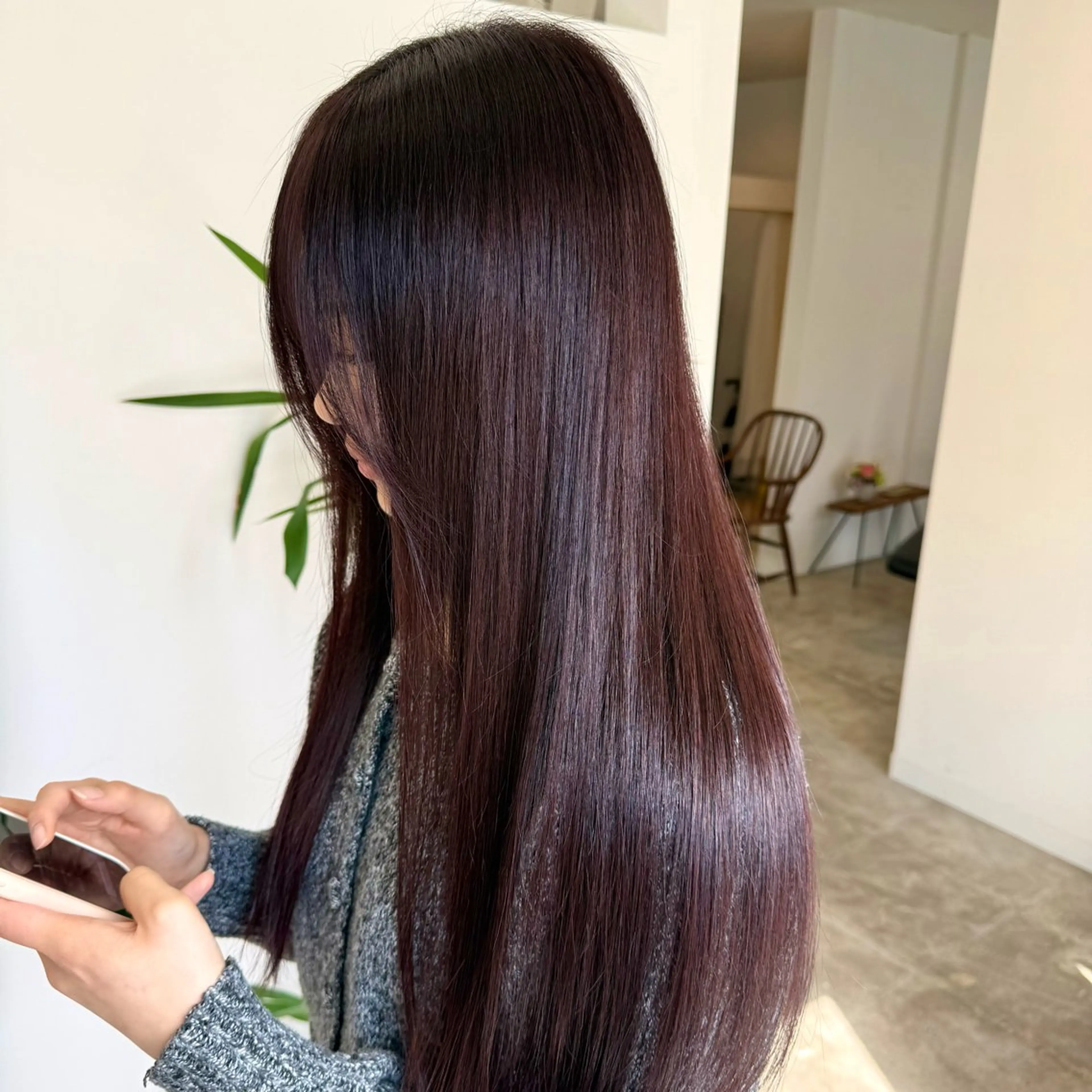 【こだわったカラーで綺麗なツヤ髪へ✨】ワンカラーの写真