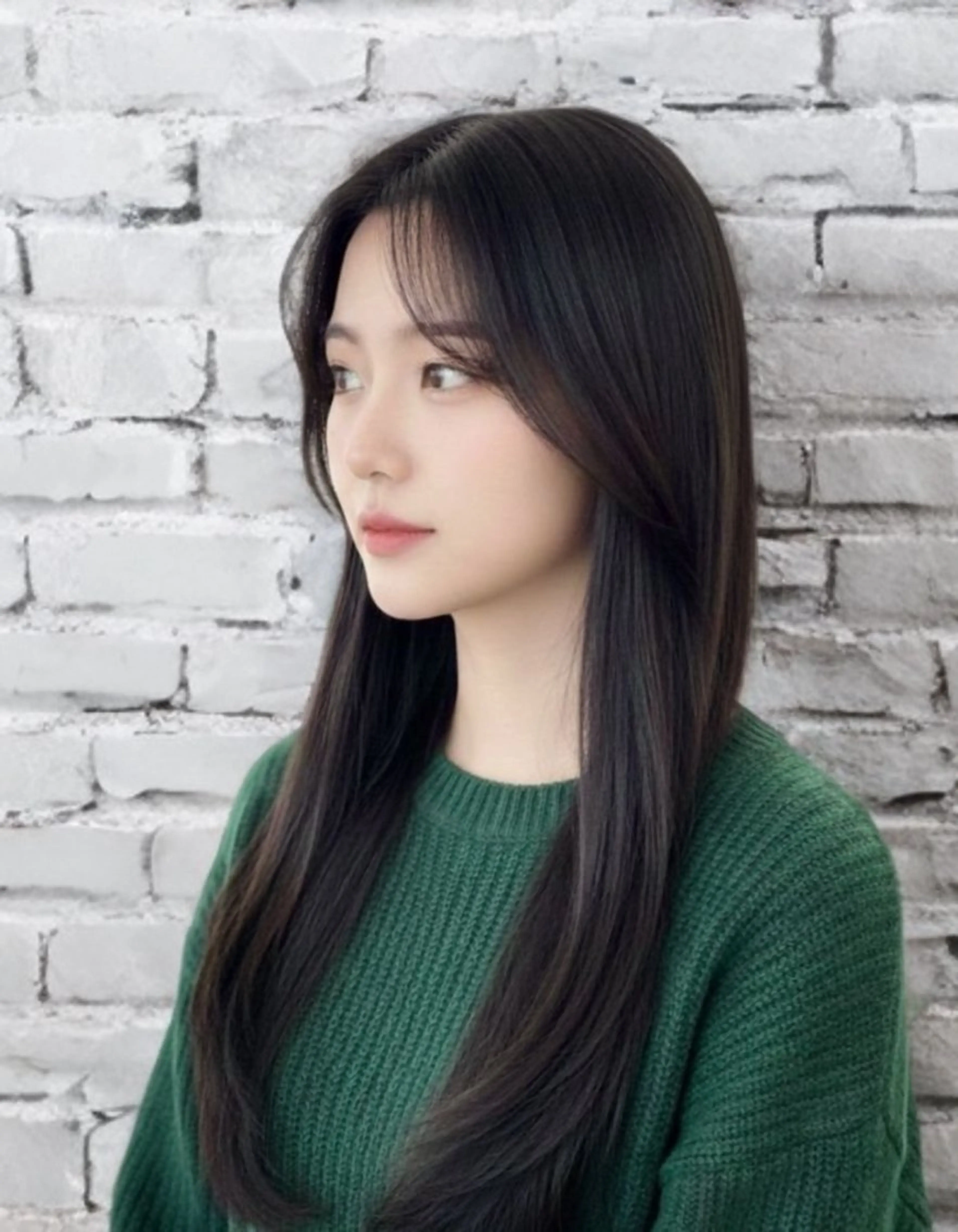 ロング カット 縮毛矯正 髪質改善×レイヤー 高嶋のヘアスタイル