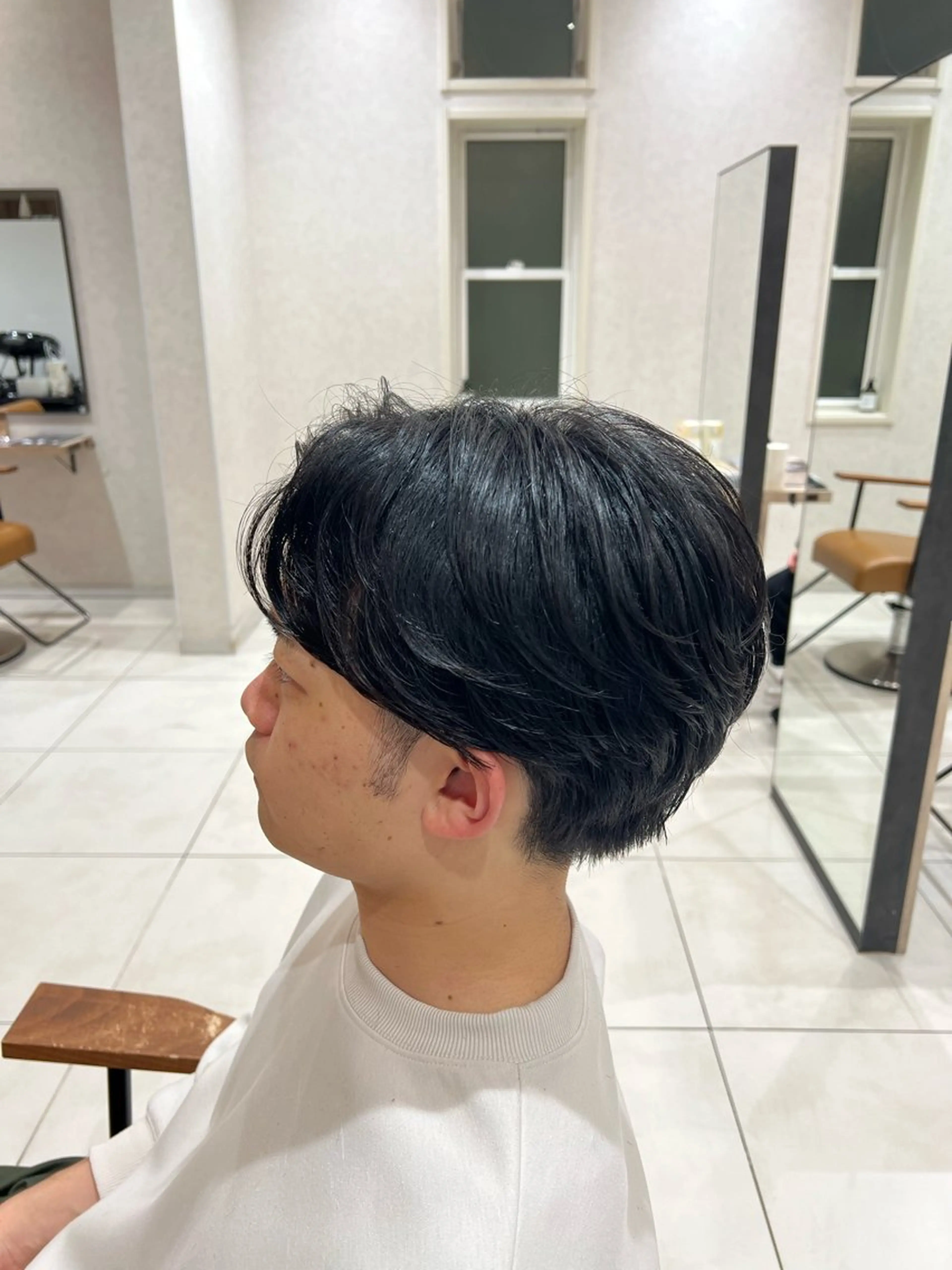 メンズ メンズパーマ メンズ特化フェザー パーマ🚗タケシのヘアスタイル