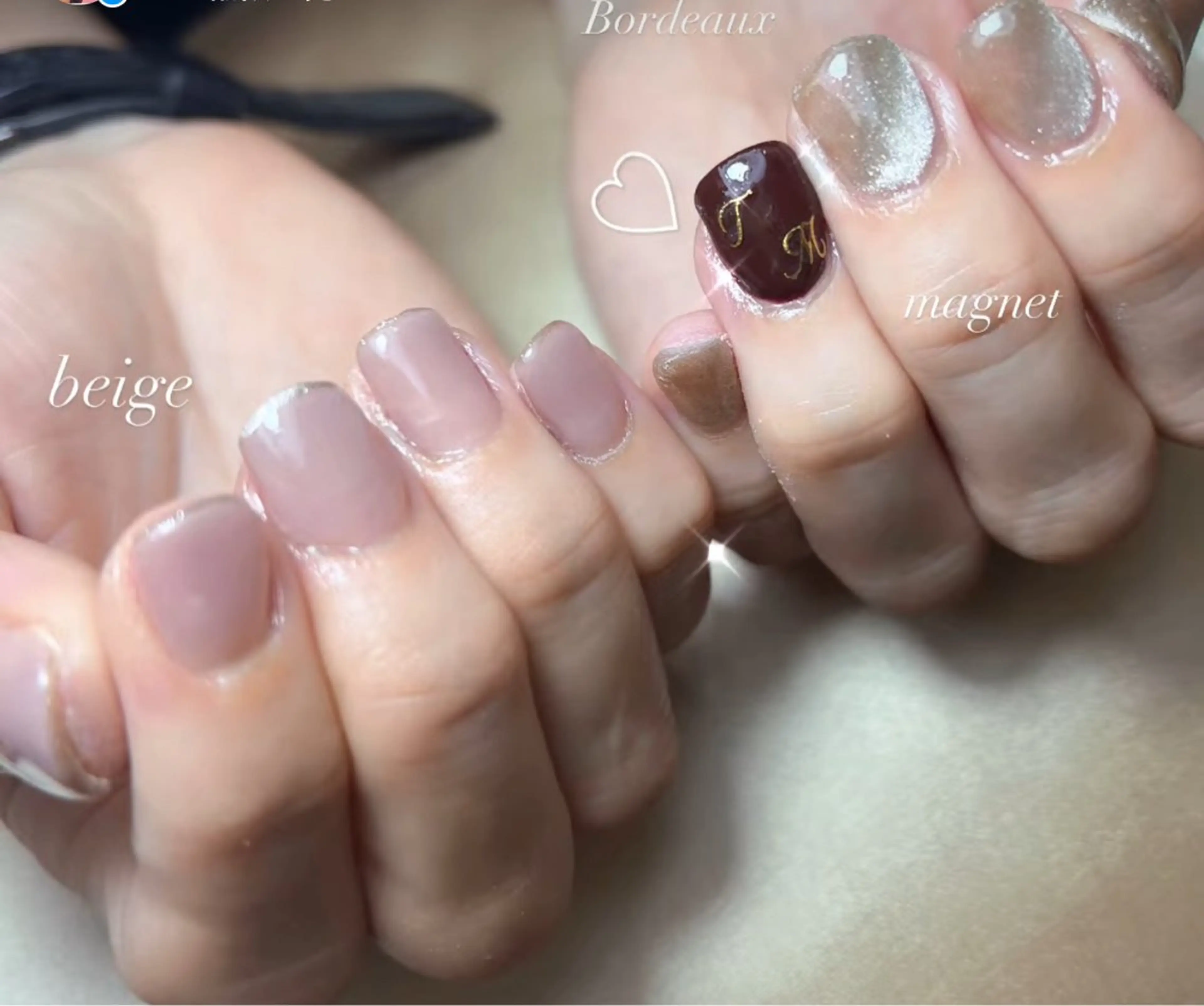 ネイル ハンドネイル Garnet nailのネイルデザイン