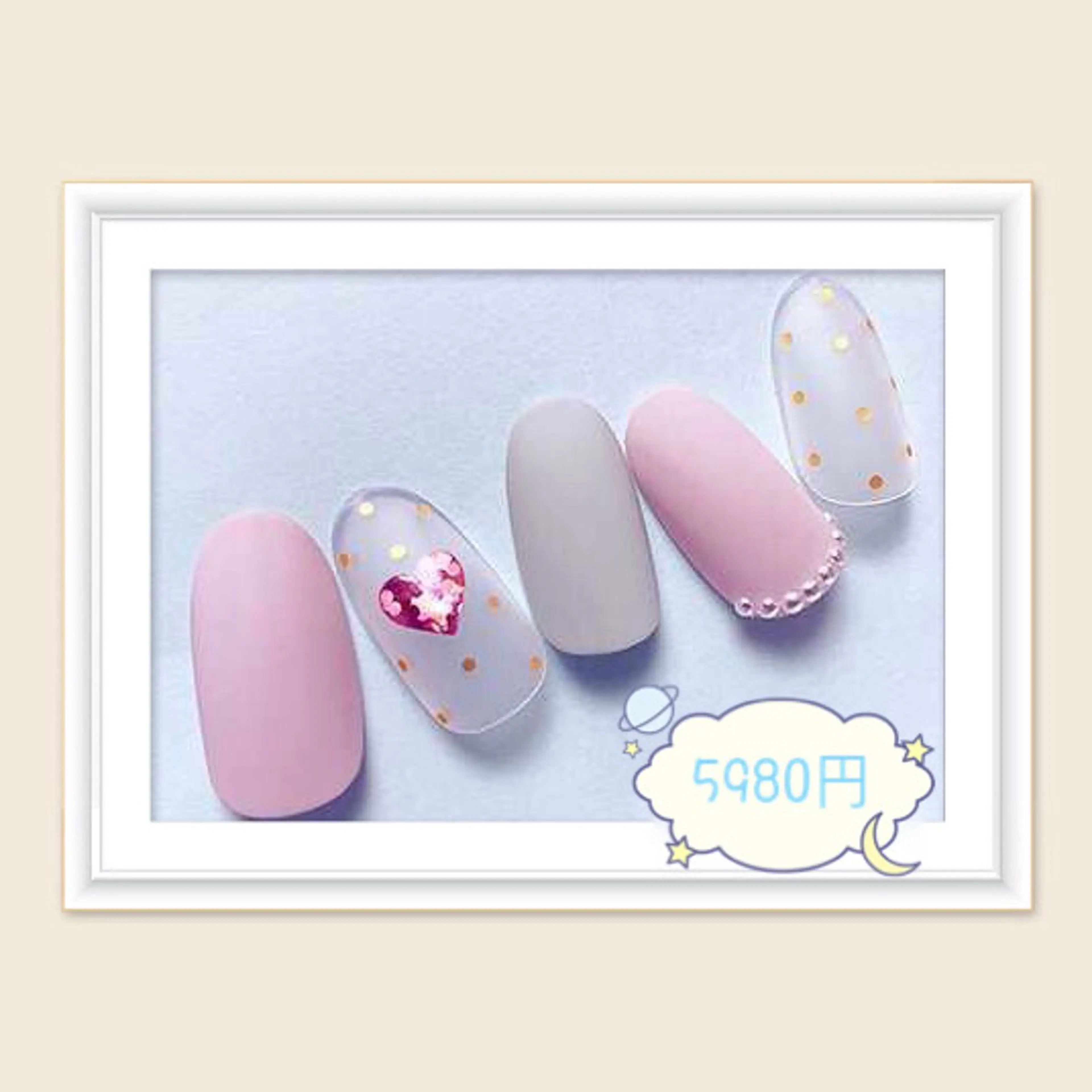 ネイル ハンドネイル 蒲田2分 アキのネイルデザイン