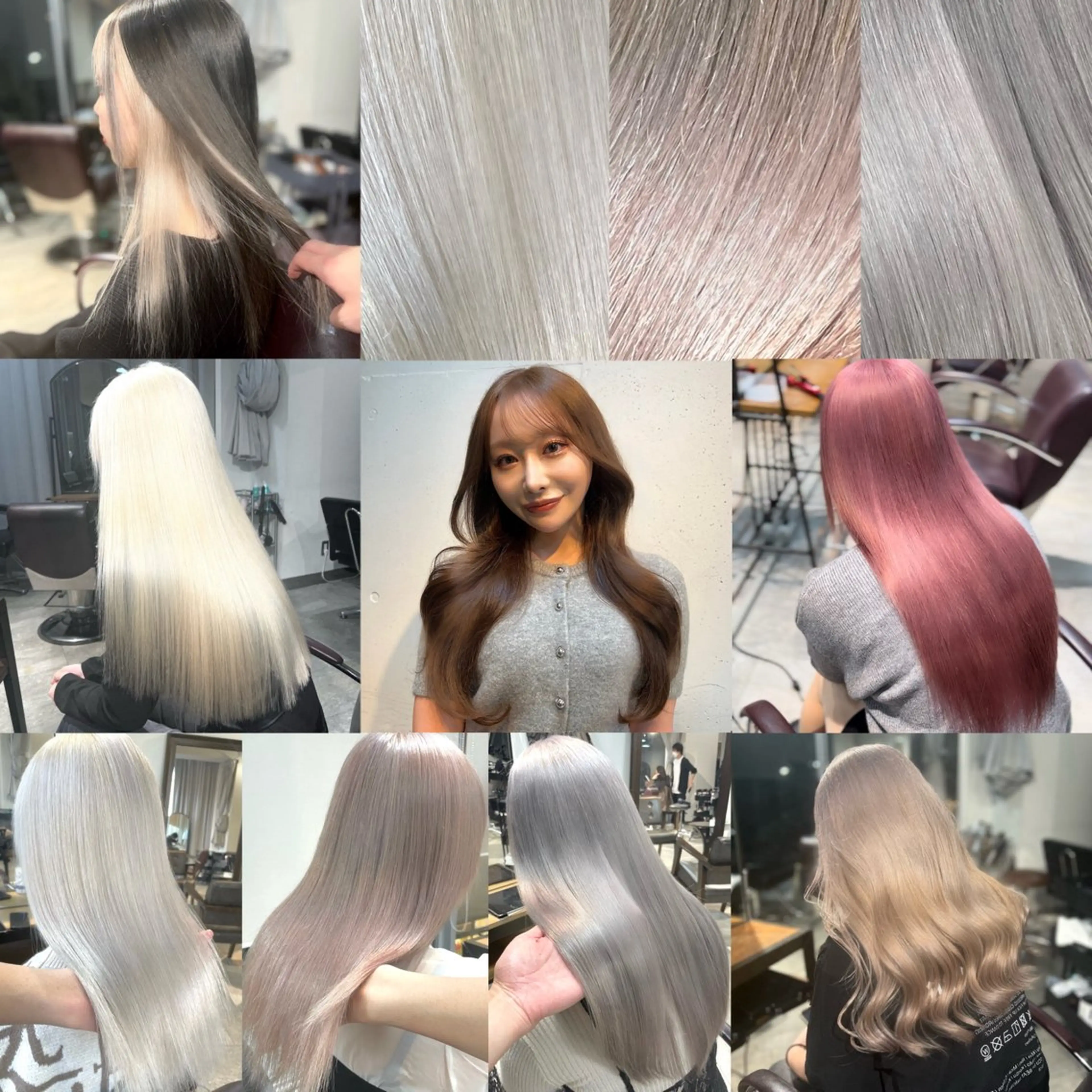 ロング カラー ヘアアレンジ 🎀ハイトーン・艶 カラー HANA🎀のヘアスタイル
