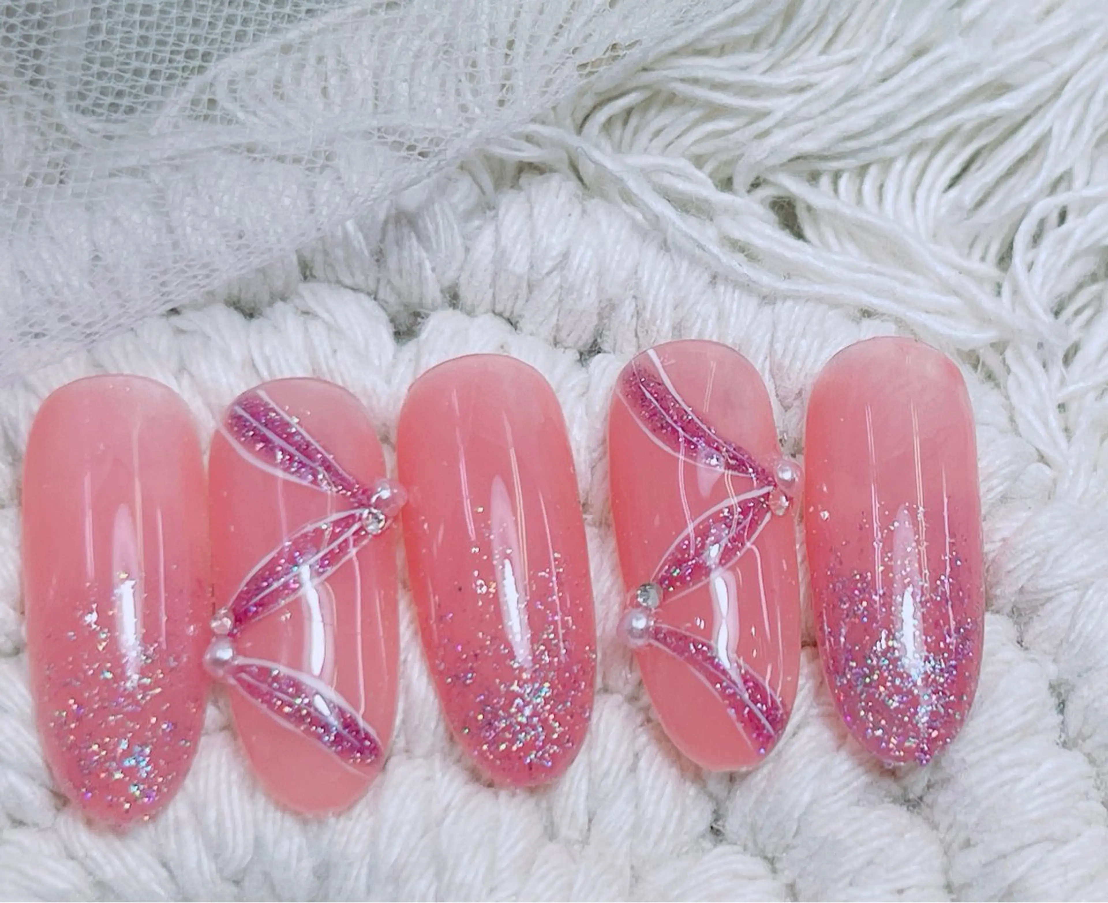ネイル 💅ネイル✨ プリンセスのネイルデザイン