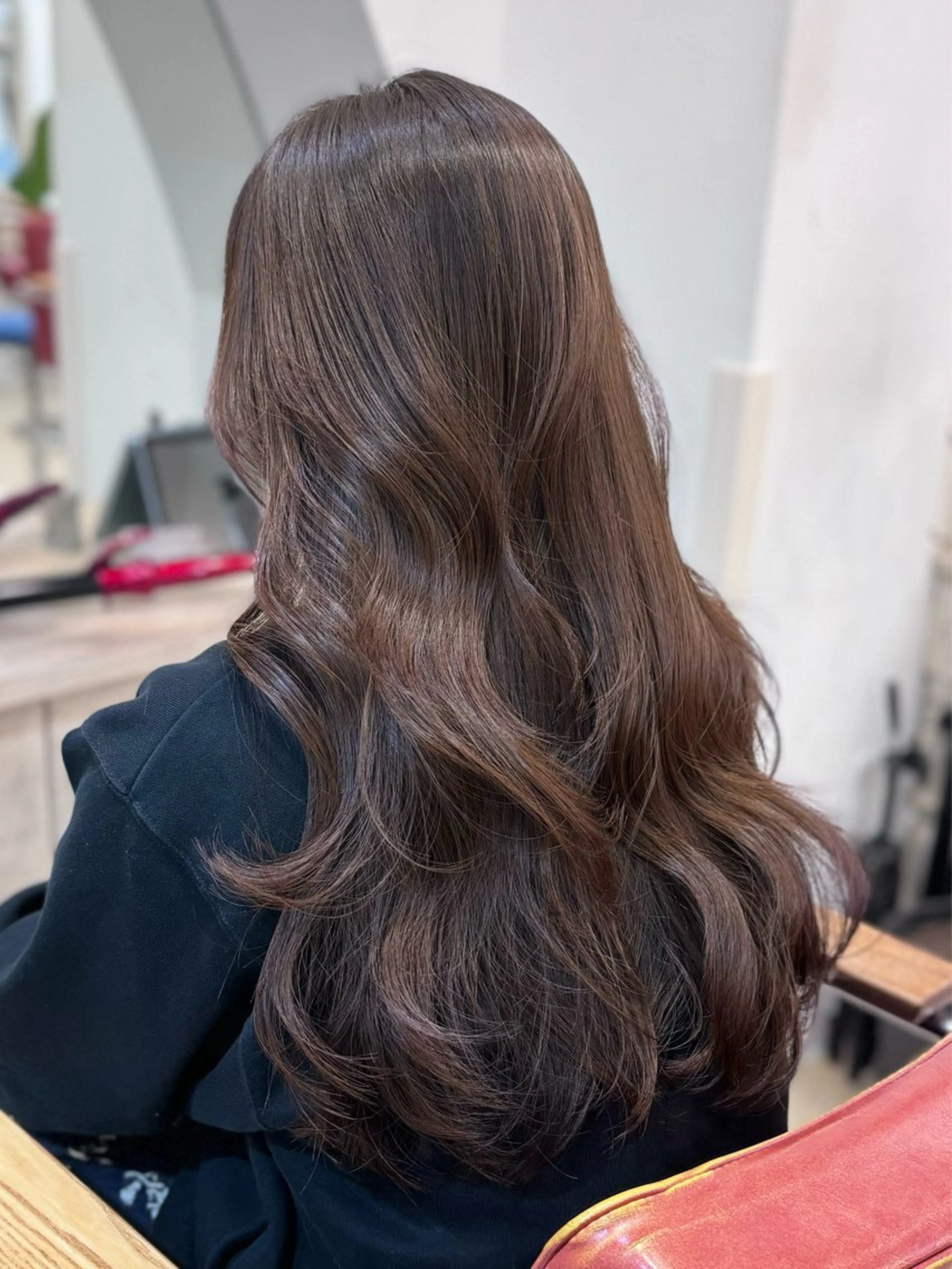 ロング 韓国風ヘア レイヤーカット カット ウルフ/レイヤー /髪質改善　ナユタのヘアスタイル