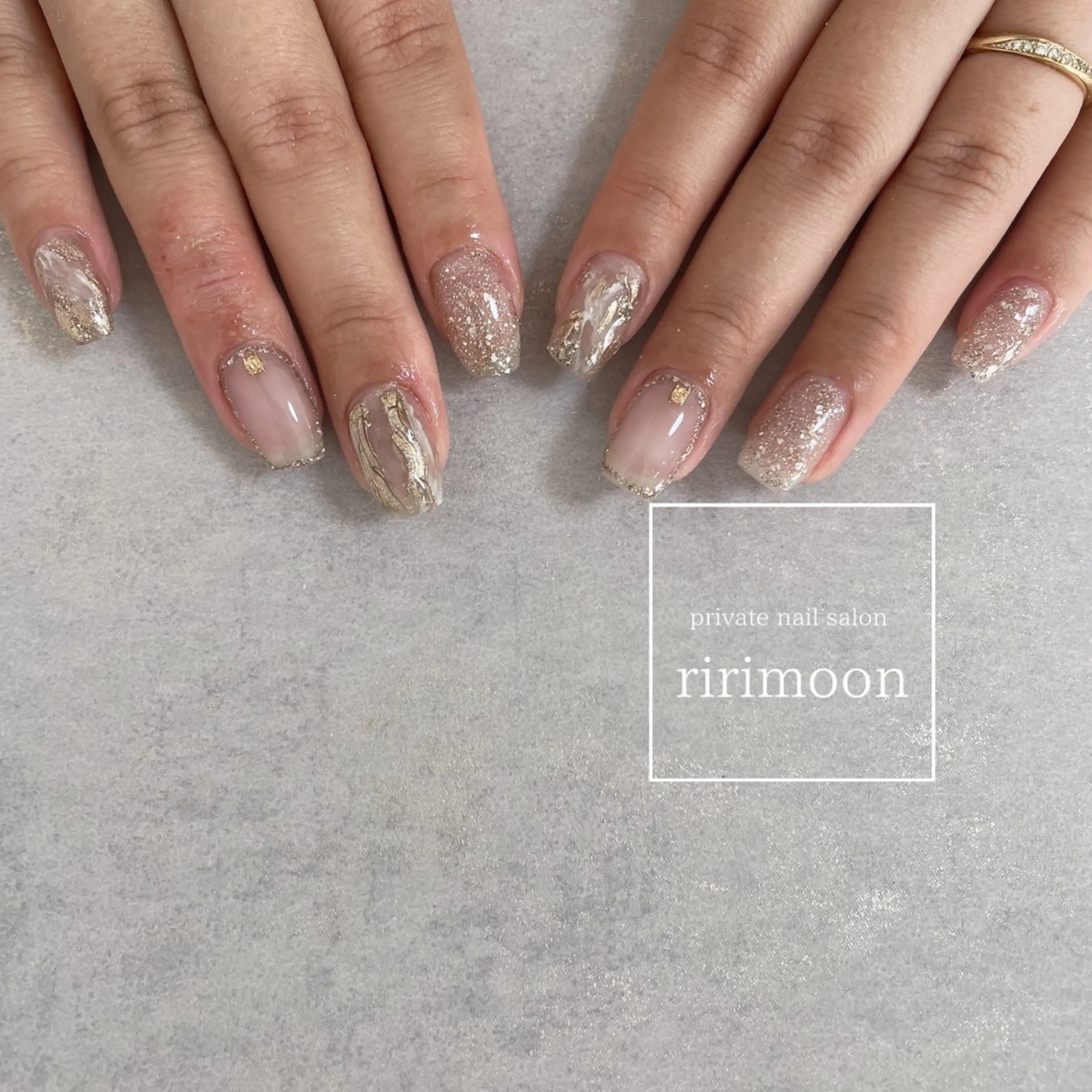 ネイル ハンドネイル ririmoon eriのネイルデザイン