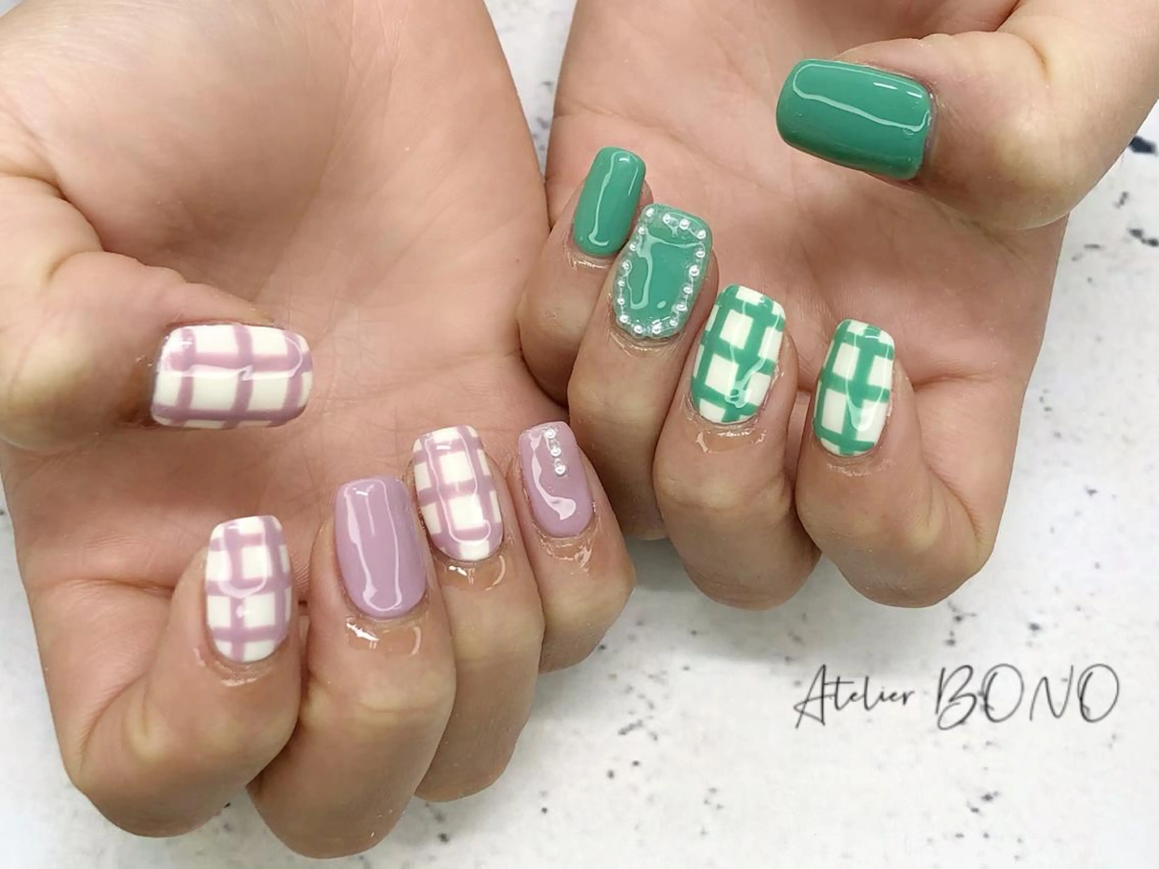 ネイル nail salon アトリエBONOのネイルデザイン