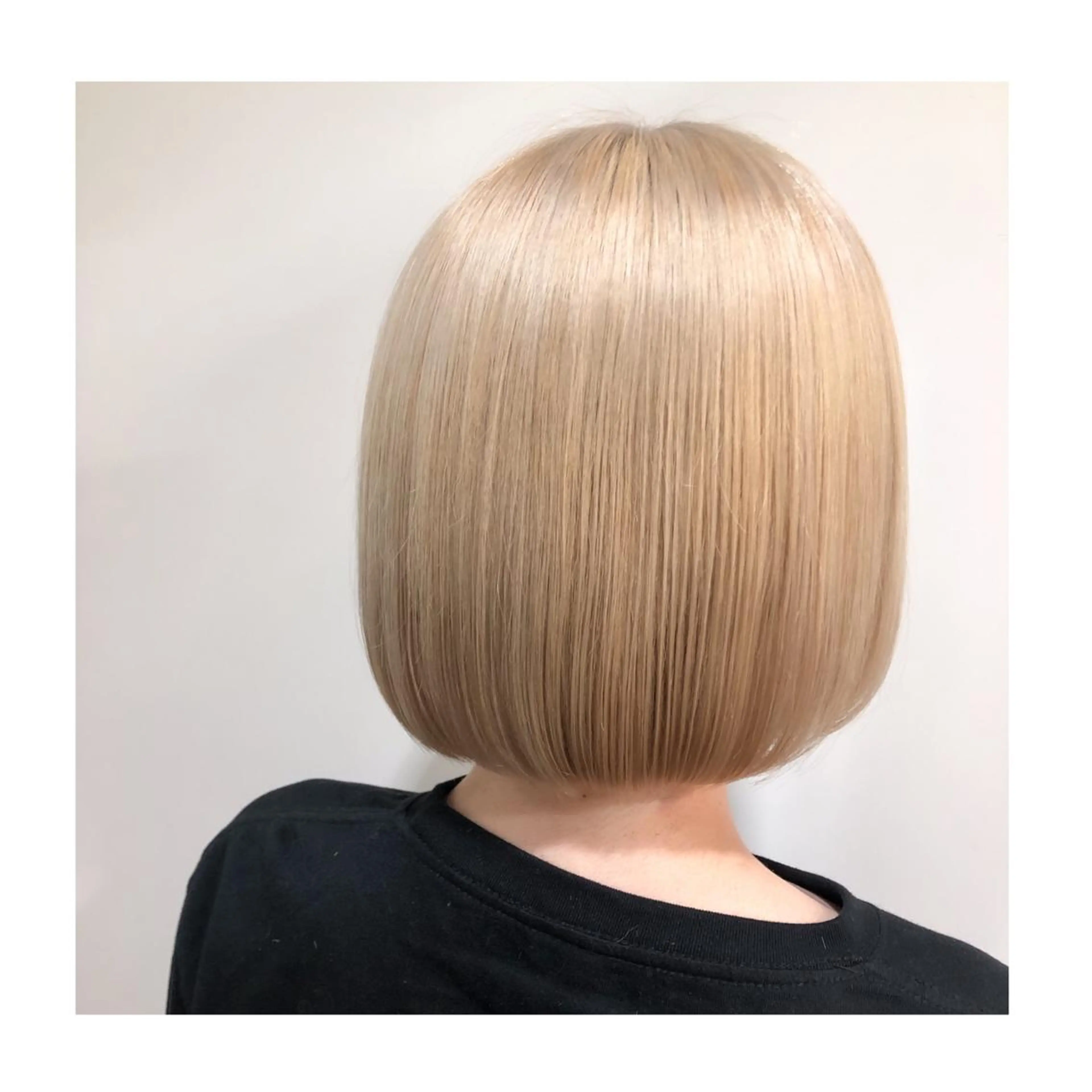 ミディアム ボブ トリートメント カット トリートメント ❁⃘ ち だ り さ ❁⃘のヘアスタイル