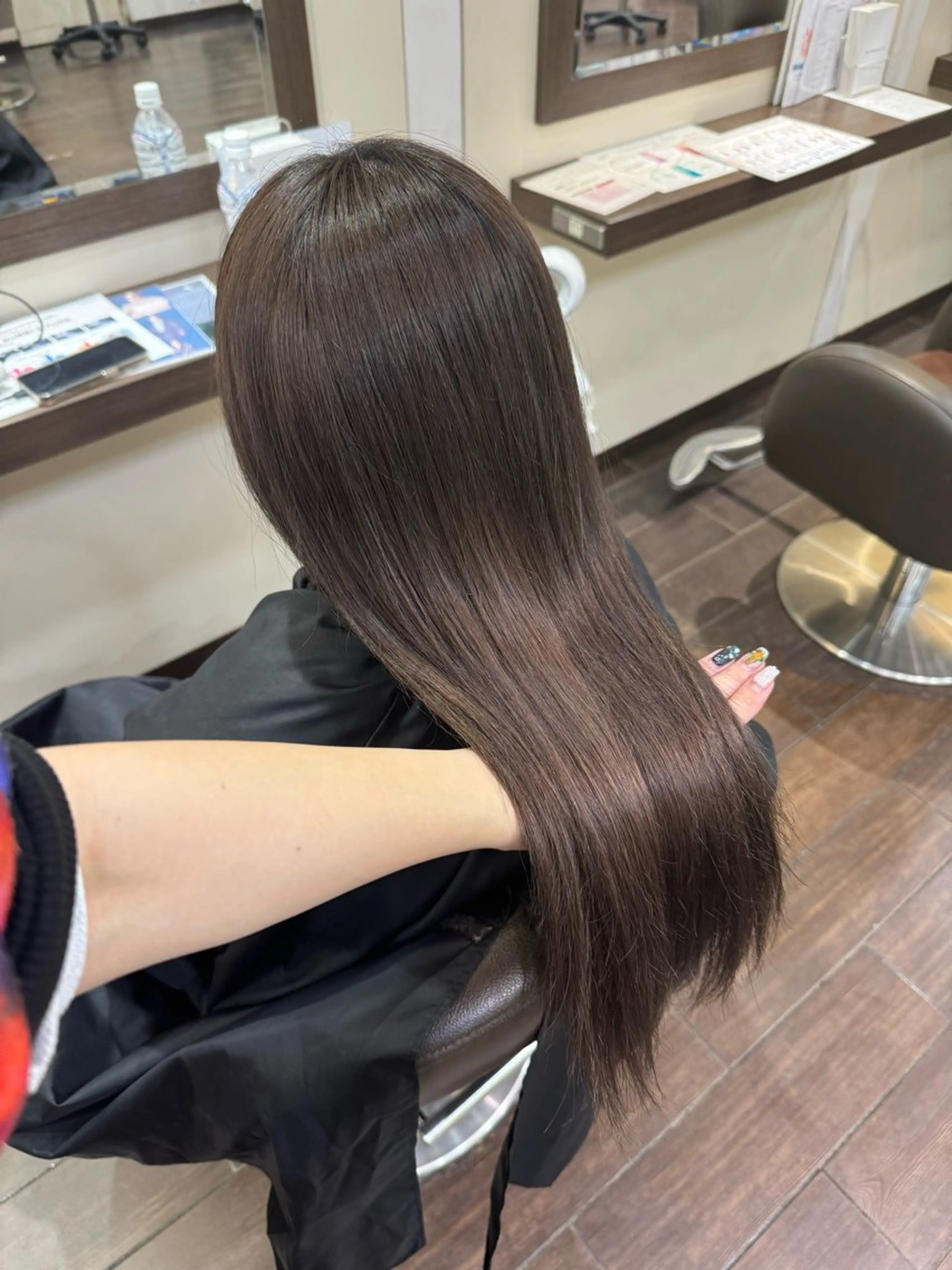 ロング カラー ブリーチ ケアブリーチ 透明感カラー デザインカラー ダブルカラー designcolo r/似合わせNOKAのヘアスタイル
