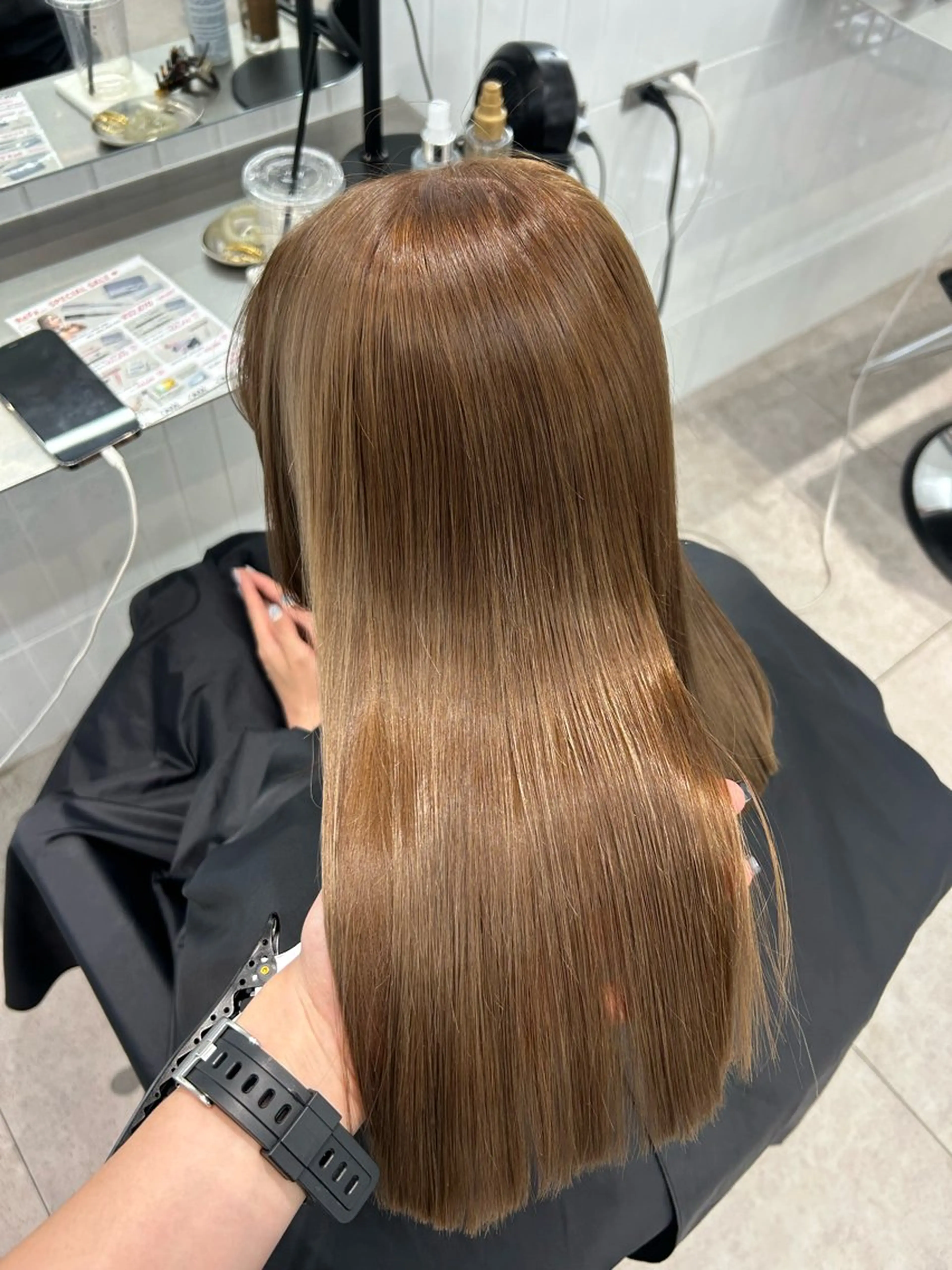 ロング 大人の海外ハイライト coconoのヘアスタイル