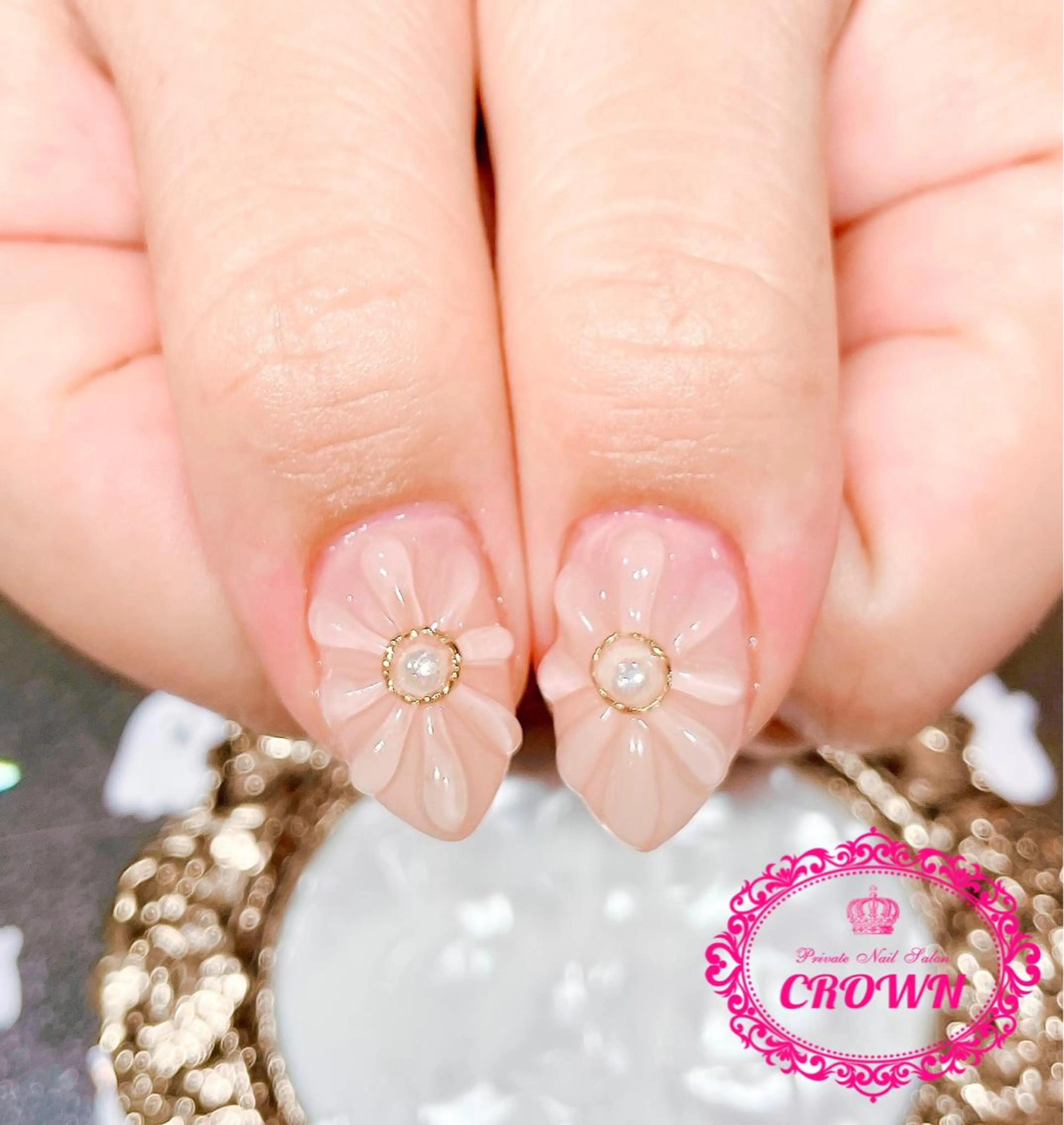 ネイル CROWN プライベートサロンのネイルデザイン