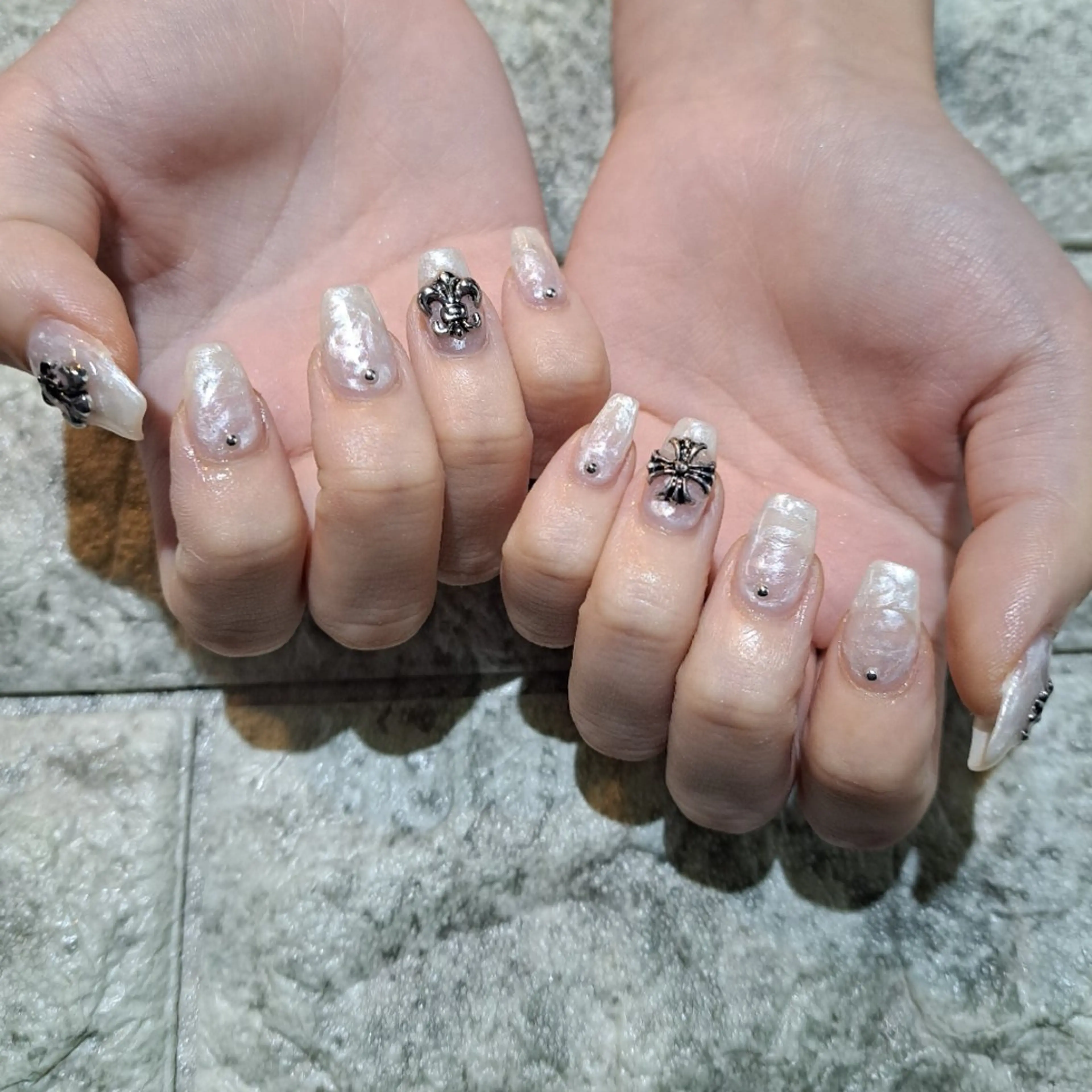 ネイル ハンドネイル RounGe町田店 🧸大谷のネイルデザイン