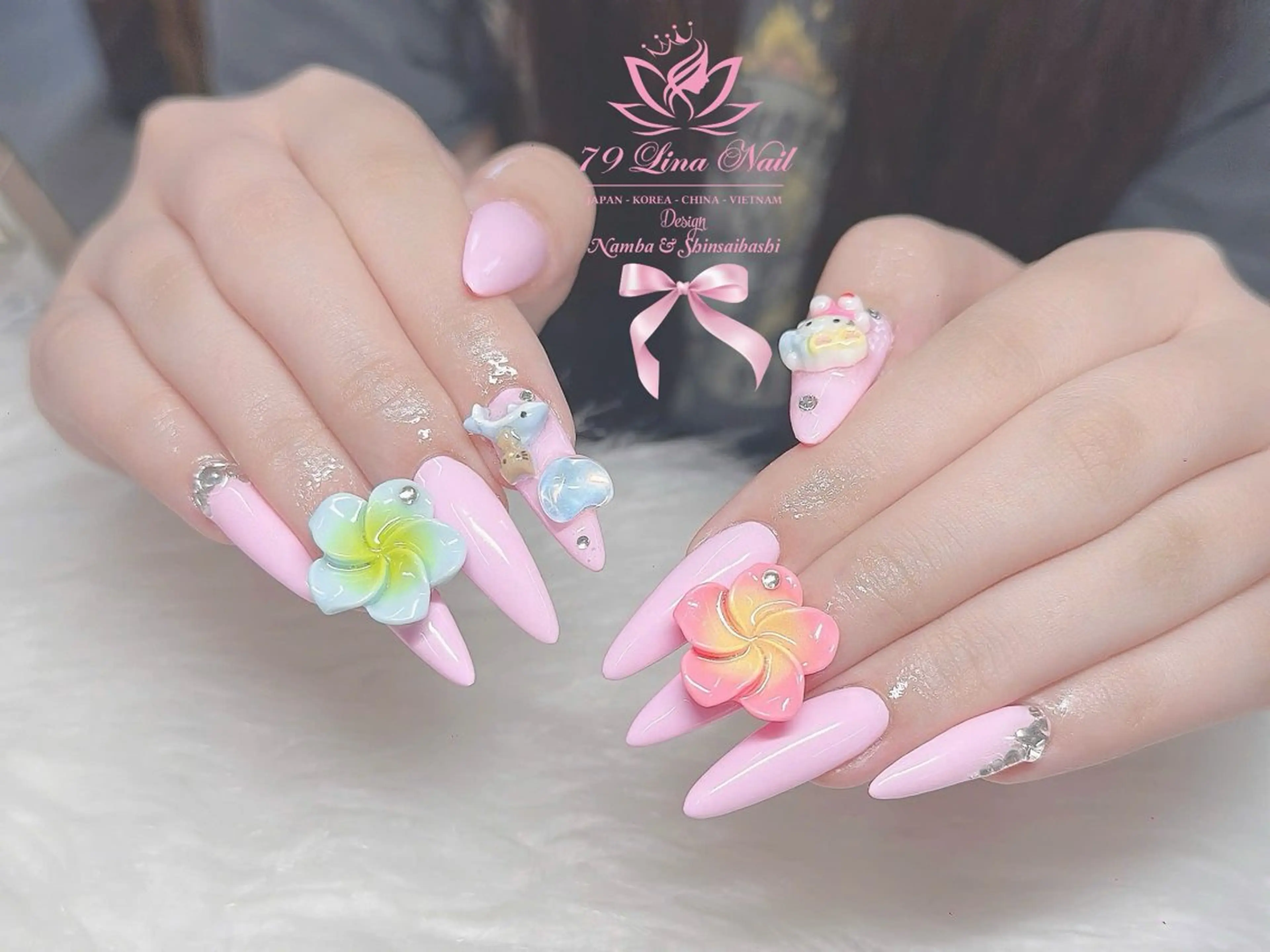ネイル ハンドネイル リナネイル アメ村心斎橋店のネイルデザイン