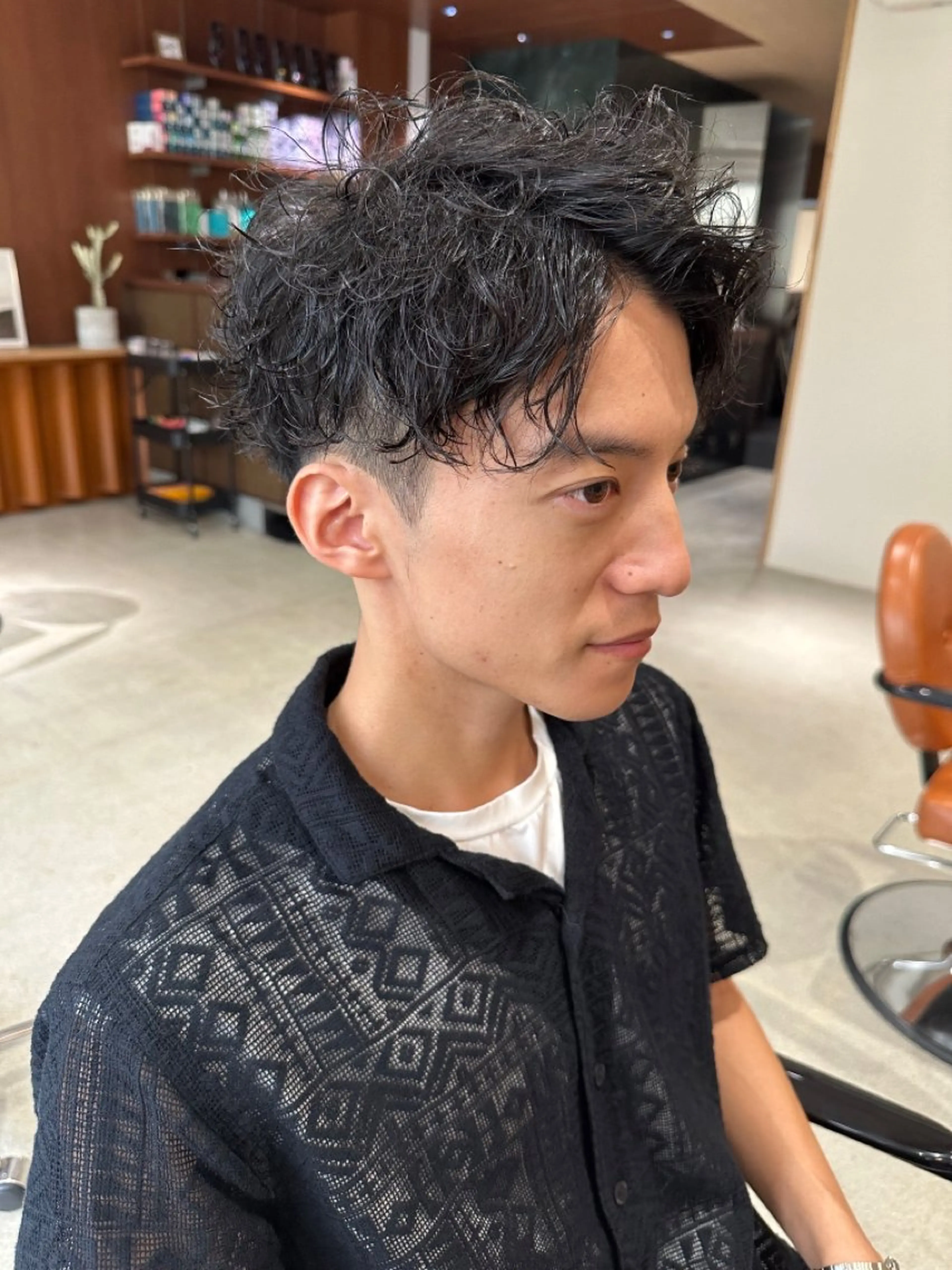 メンズ カット パーマ eiji ／ waltのヘアスタイル