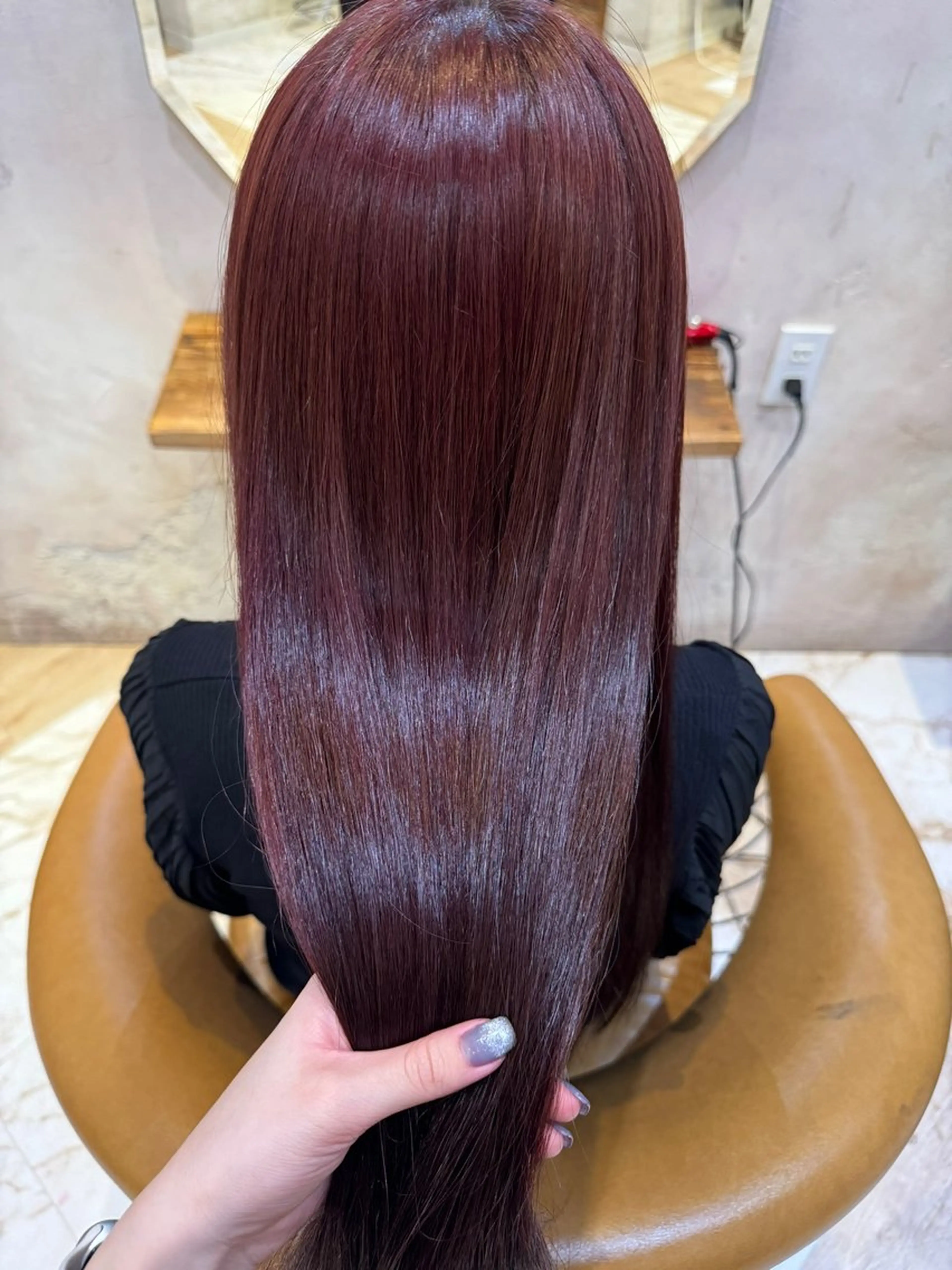 【4月限定❤️🔥】ブリーチなしダブルカラー🥣🌷+内部補修トリートメント🌸の写真