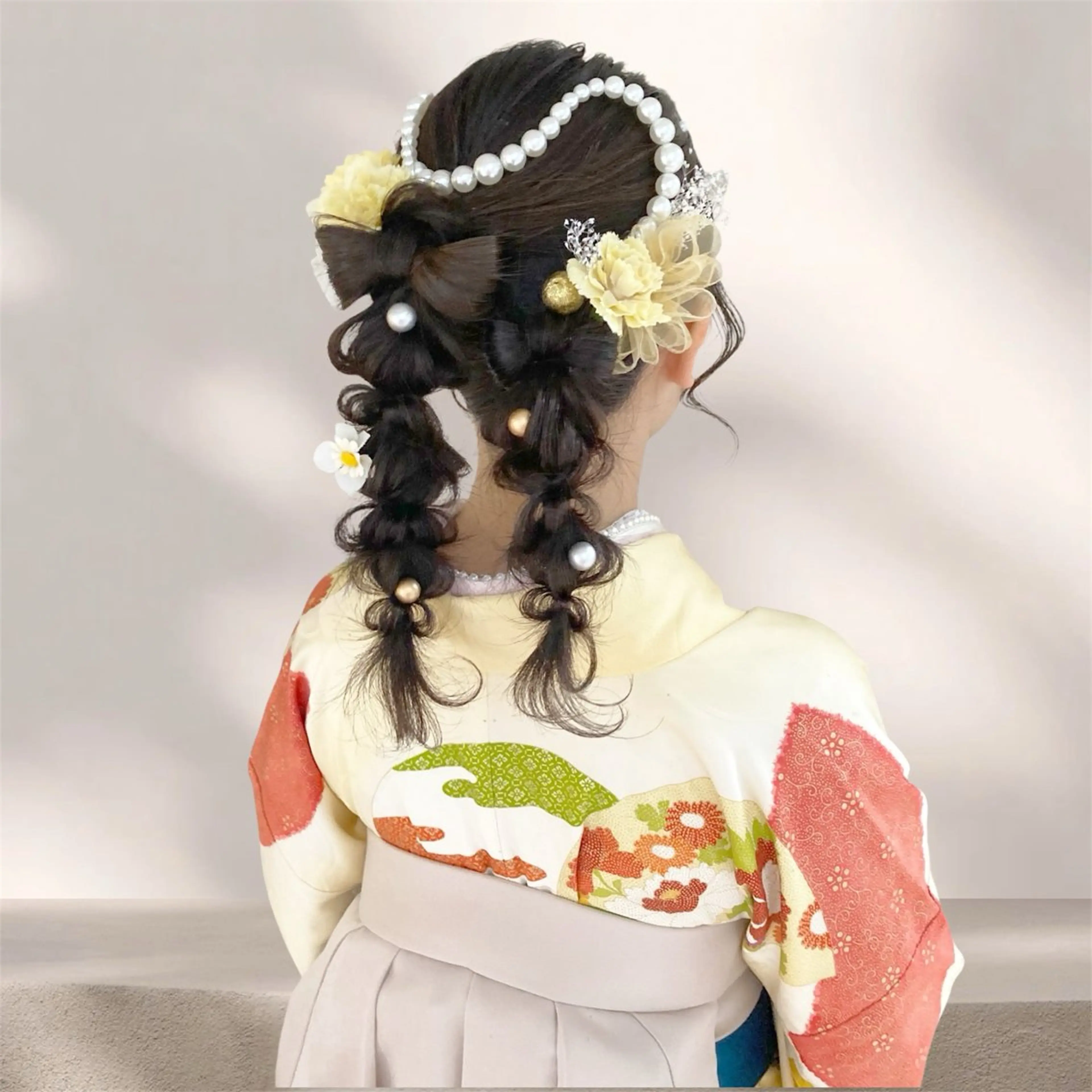 ヘアアレンジ あやかショート 白髪ぼかしのヘアスタイル