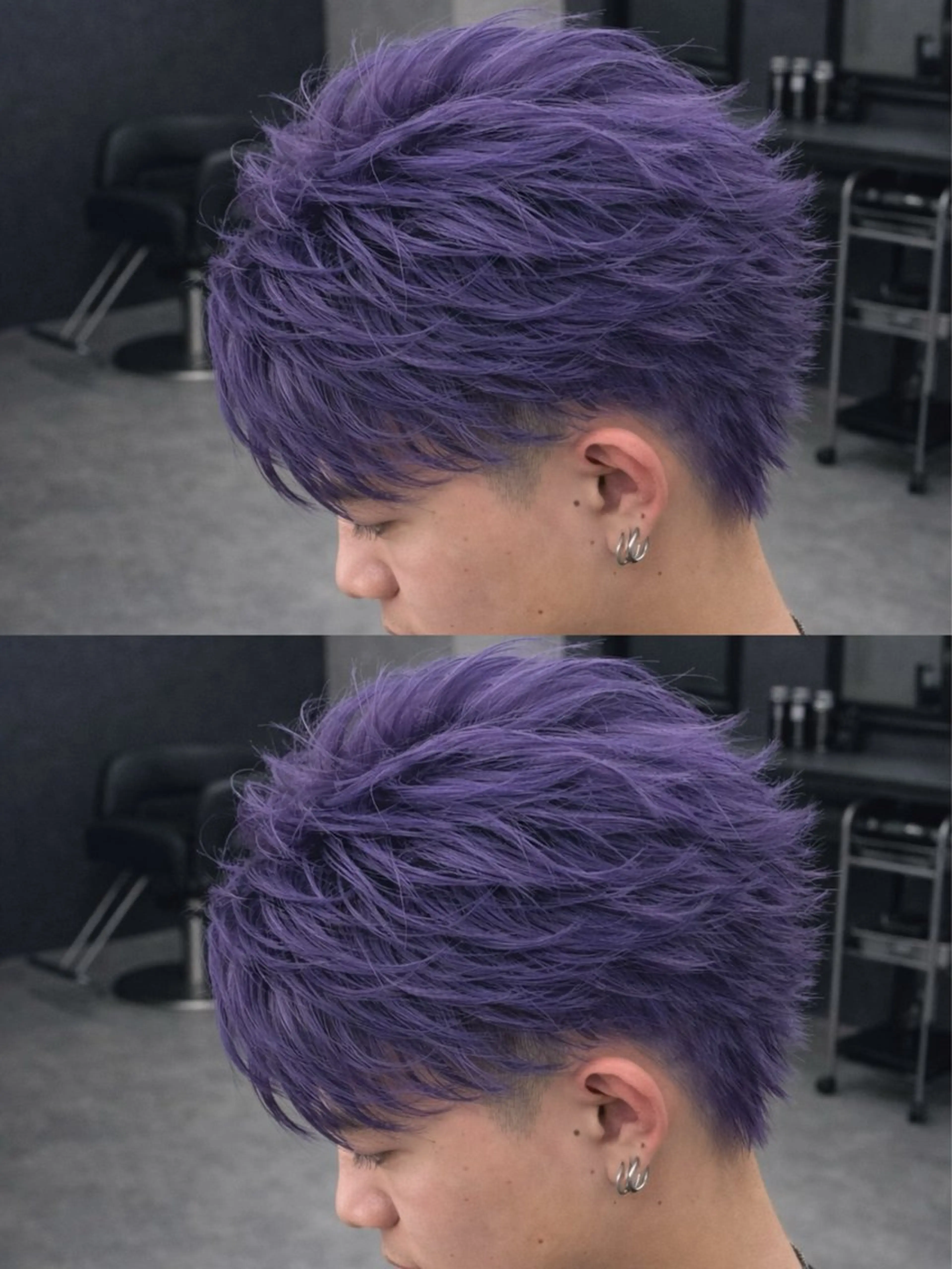 ミディアム カラー ヘアアレンジ メンズ ミディアムパーマ メンズパーマ メンズツイストパーマ 波巻きパーマ ツイストパーマ カット トリートメント 🔥ニュアンス フェザー小林海斗🔥のヘアスタイル