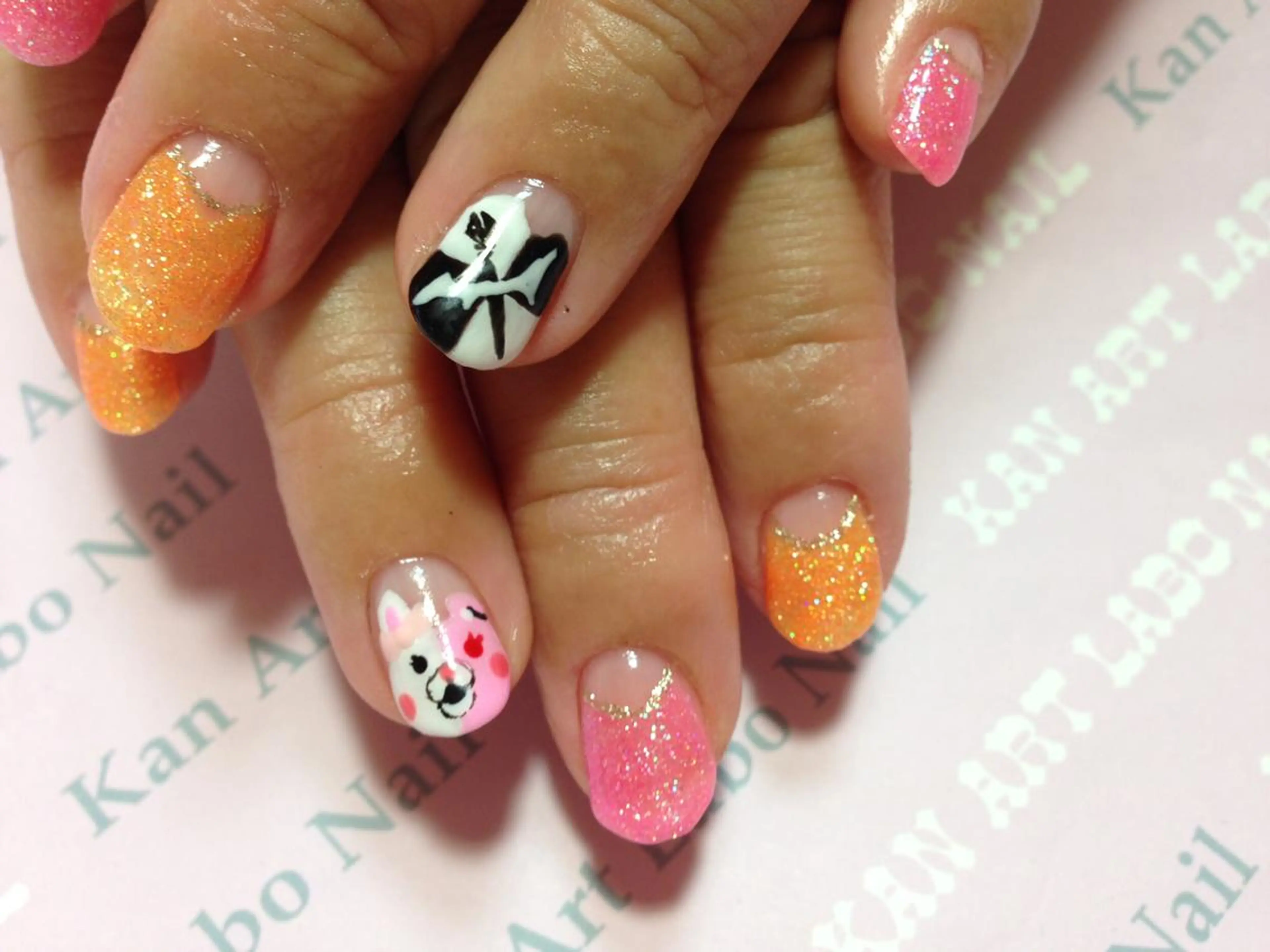 ネイル アートネイル 持ち込み 管 裕子(日本人)のネイルデザイン