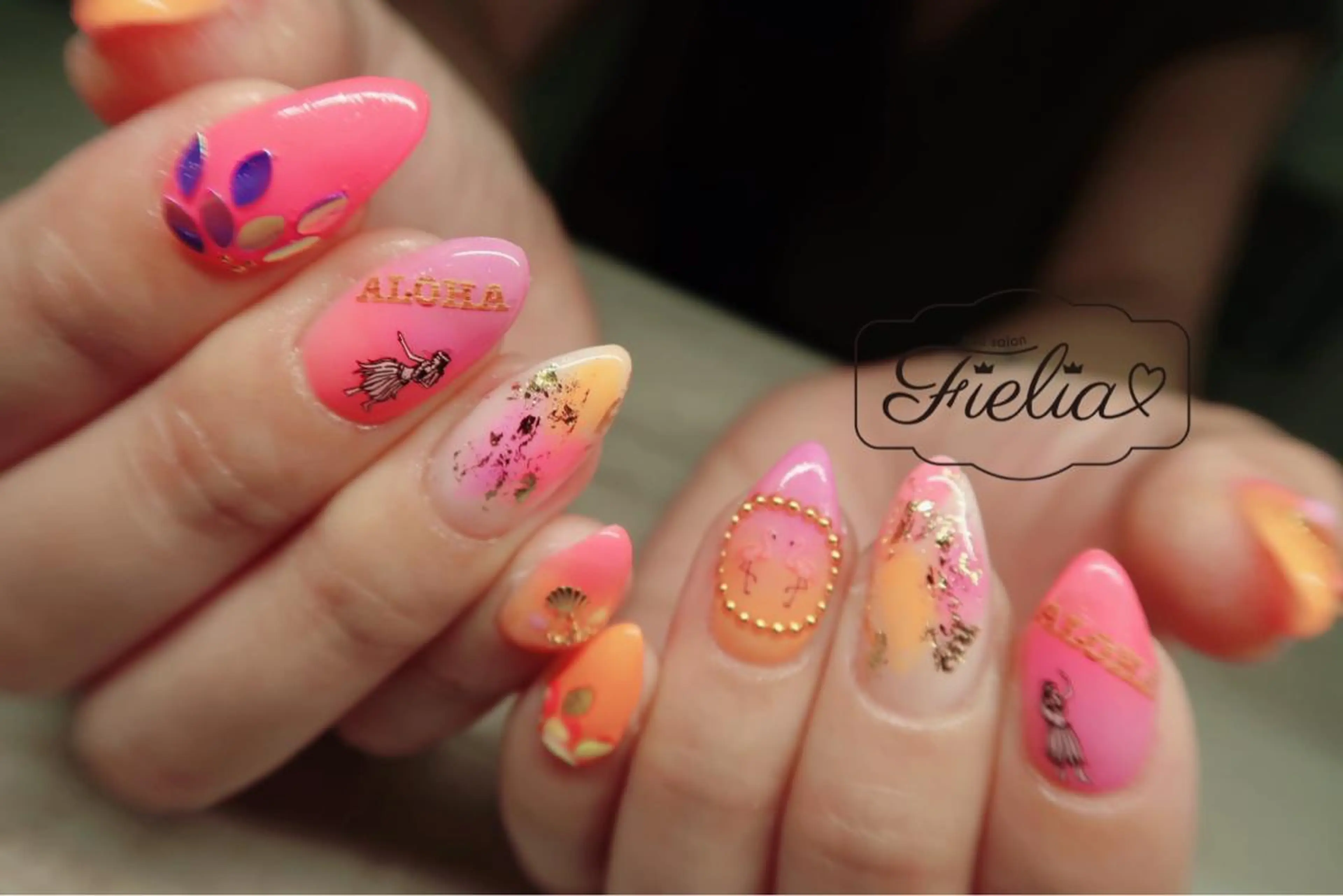 ネイル ハンドネイル Fielia momoのネイルデザイン