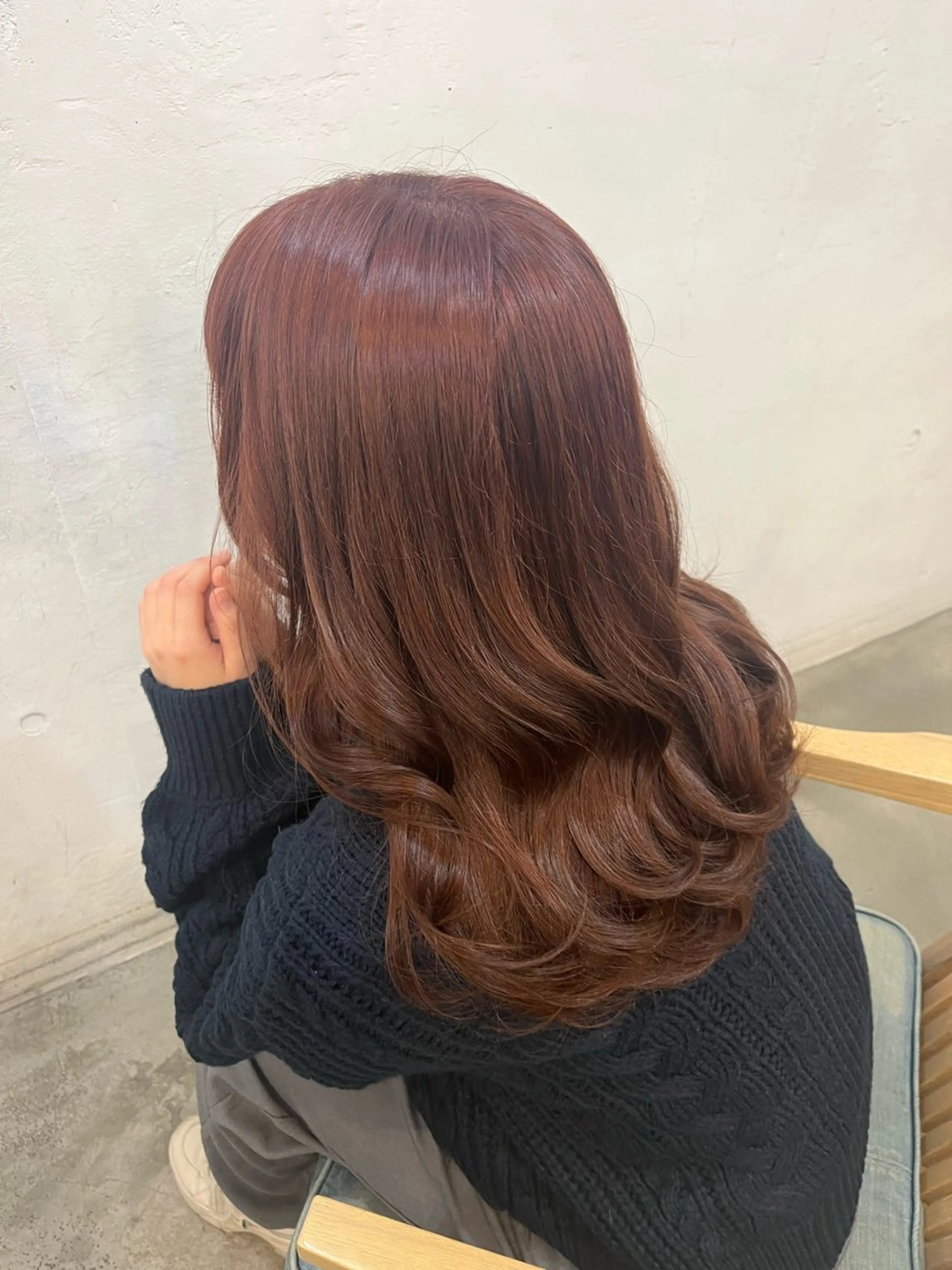 セミロング カラー ヘアアレンジ ヘアカラー トリートメント hazuki🐈‍⬛ 透明感カラーのヘアスタイル