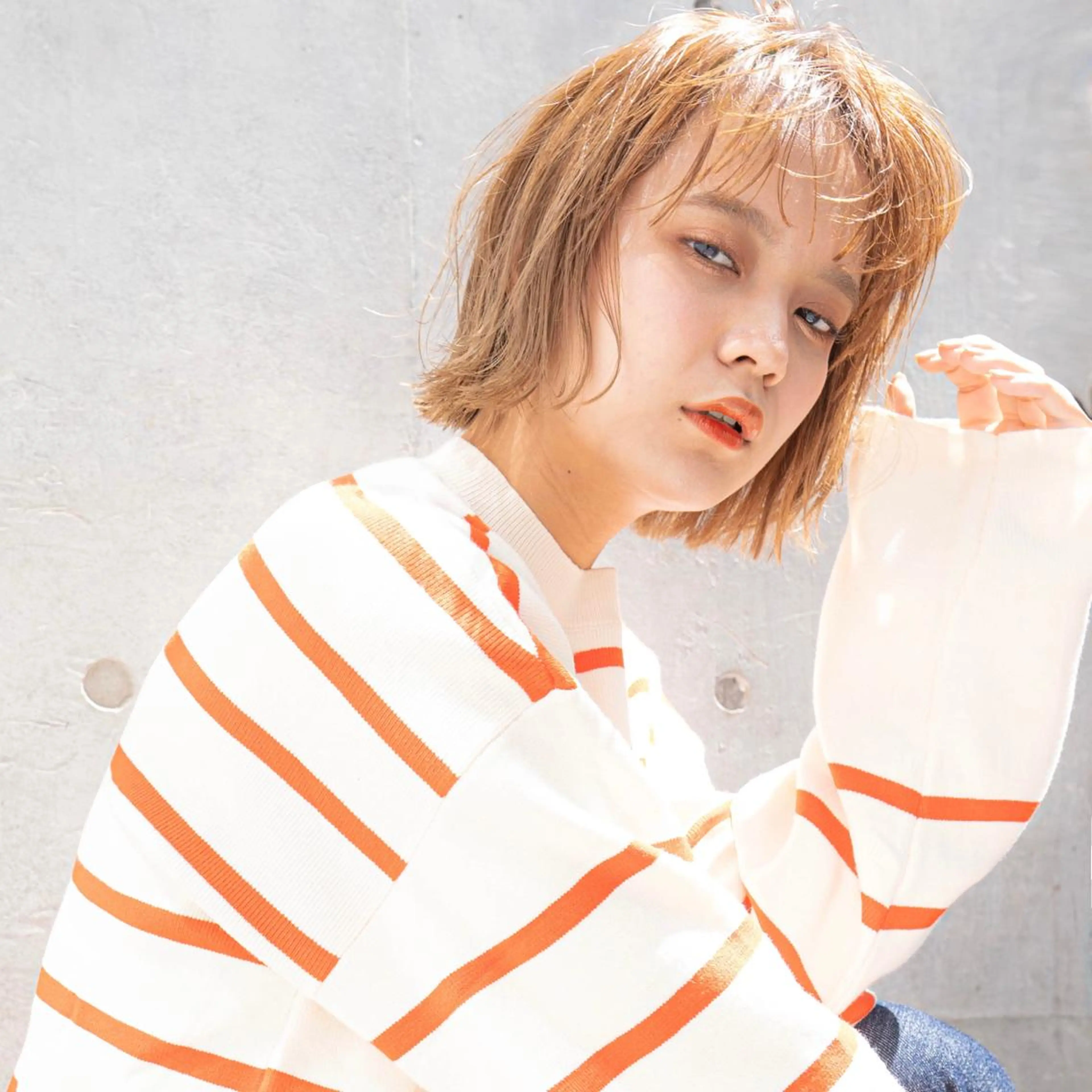 ミディアム カット ヘアカラー トリートメント 🔥似合わせのプロ 🔥REGOのヘアスタイル