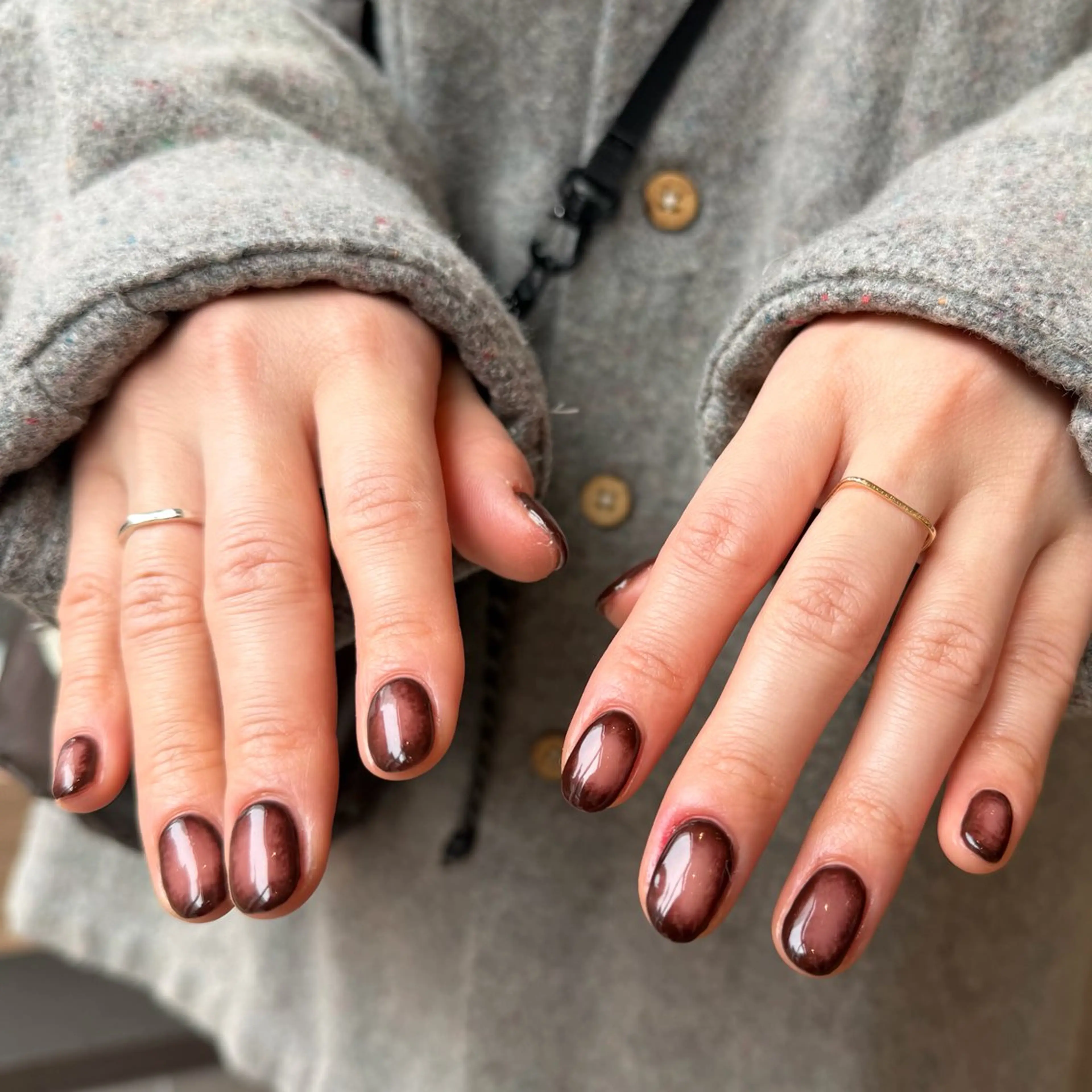 ネイル ハンドネイル Nail salon coffret あべの店所属・coffret. smpyのネイルデザイン