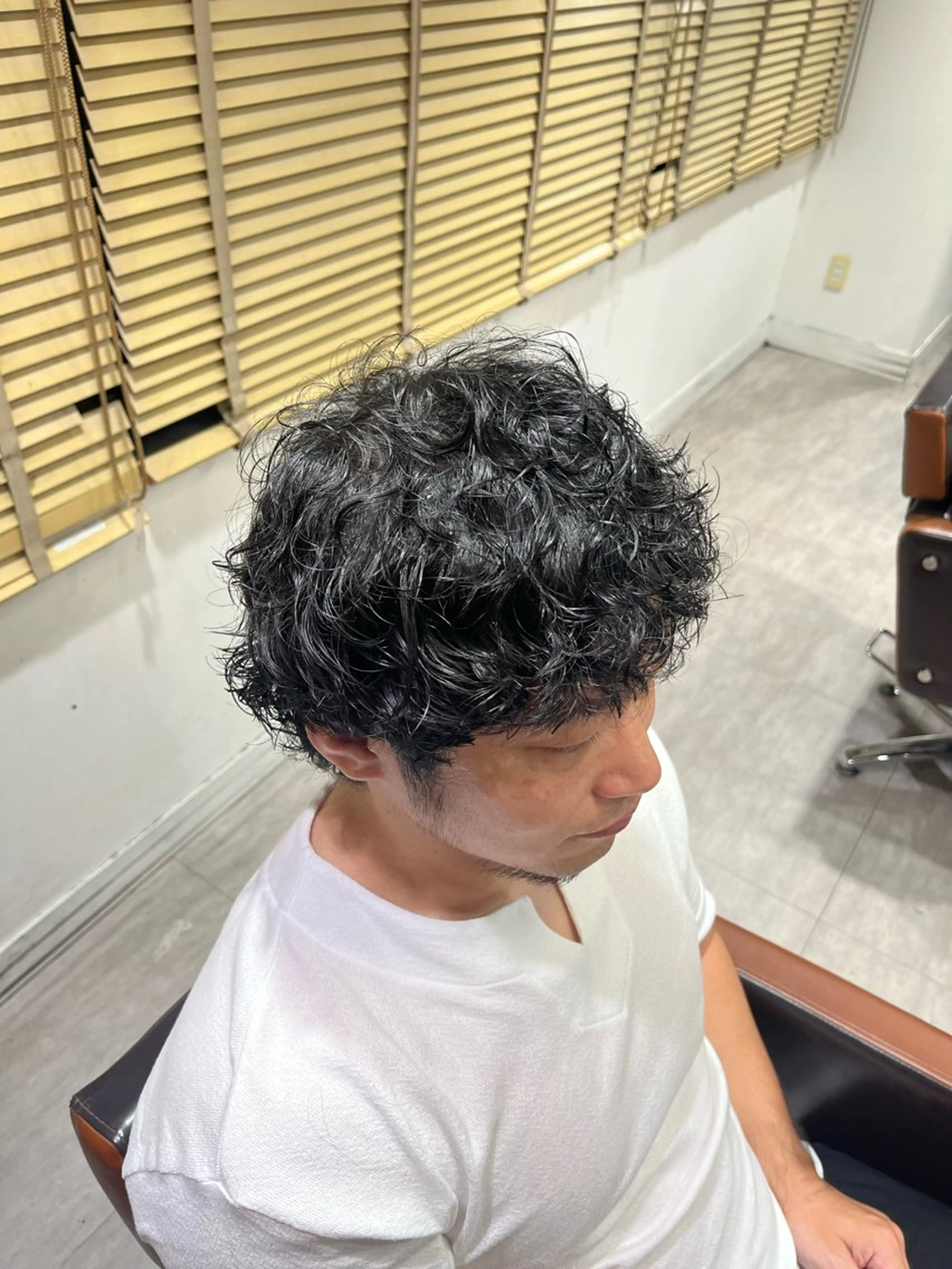 パーマ メンズ 鈴木 ほのかのヘアスタイル
