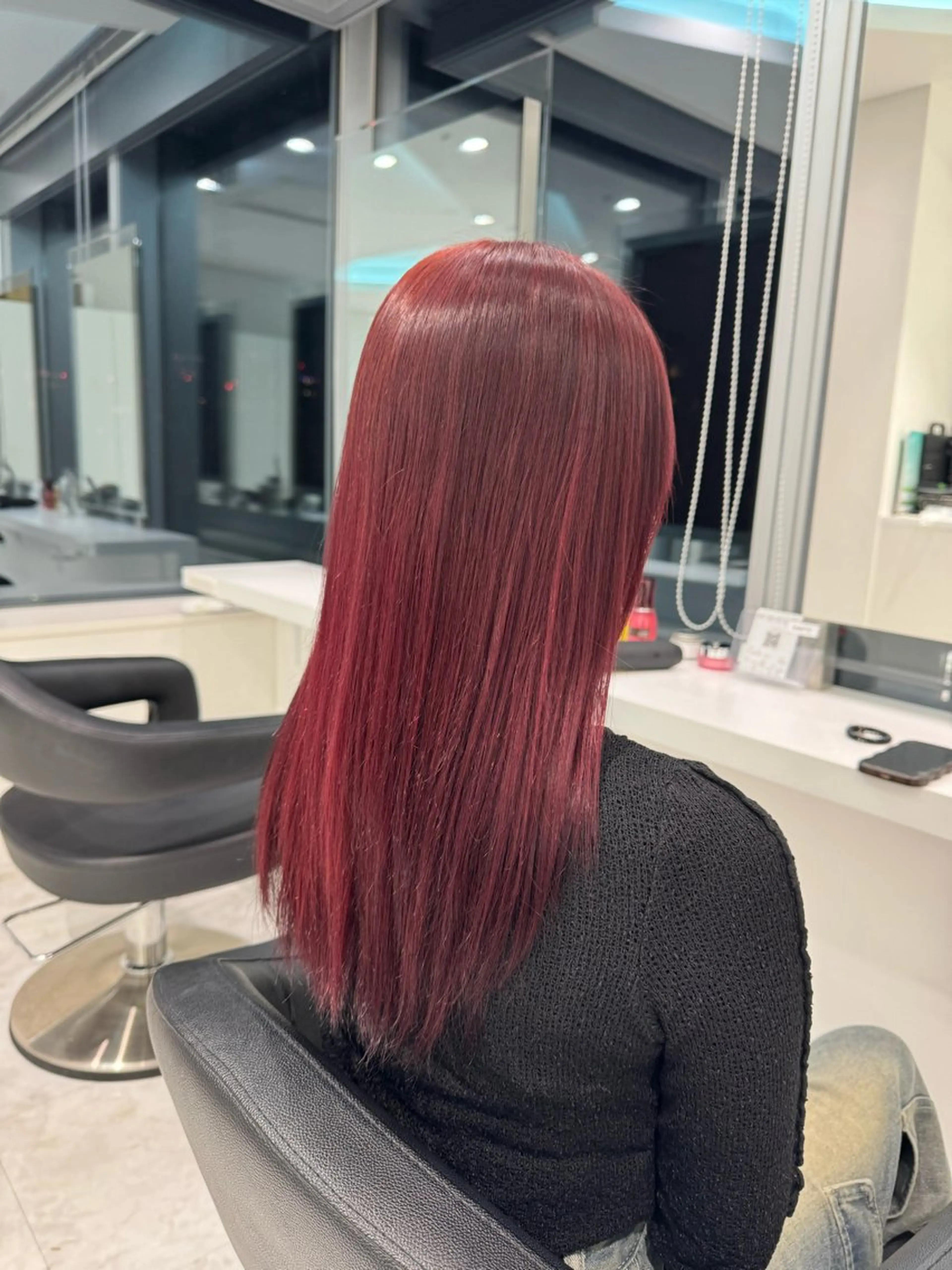 ロング カラー ヘアアレンジ 🫧モテる💗ダメー ジレスハイトーン🫧のヘアスタイル