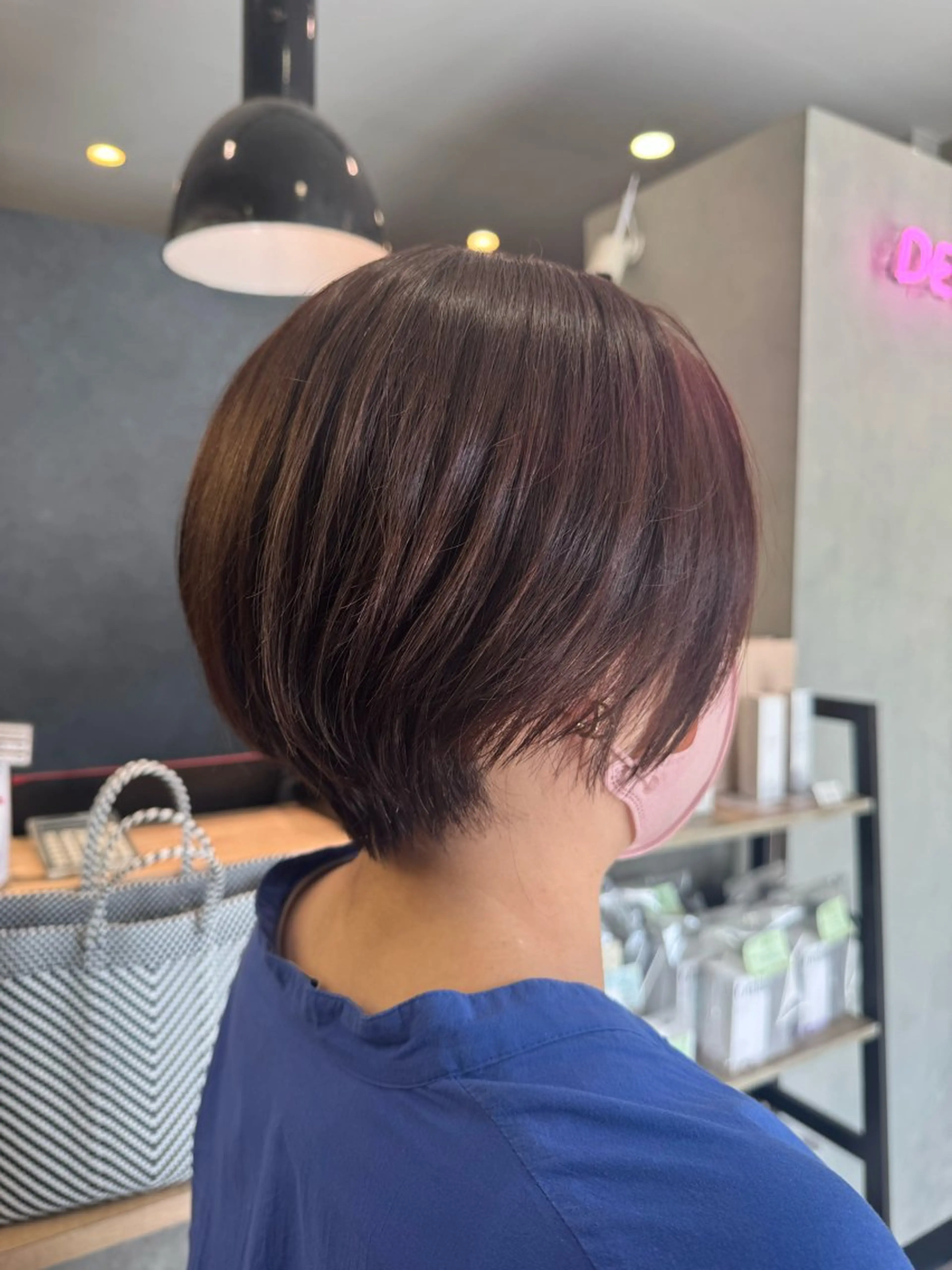 ショート カラー ヘアアレンジ カット トリートメント 💫きたはら りおん💫のヘアスタイル