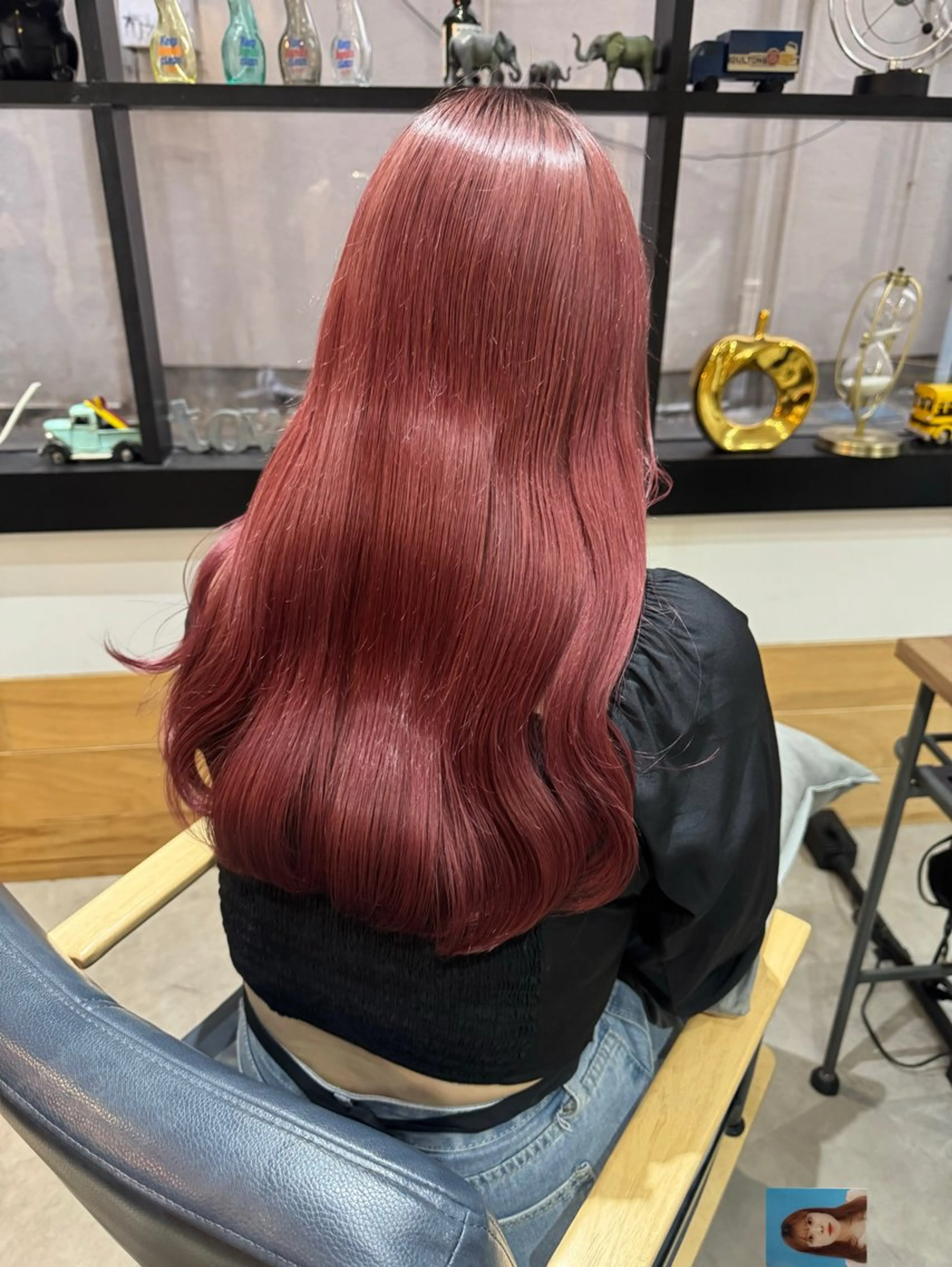 【髪質改善care💎】プレミアムカラー＋aujua髪質改善トリートメント🧴＋前処理トリートメントの写真