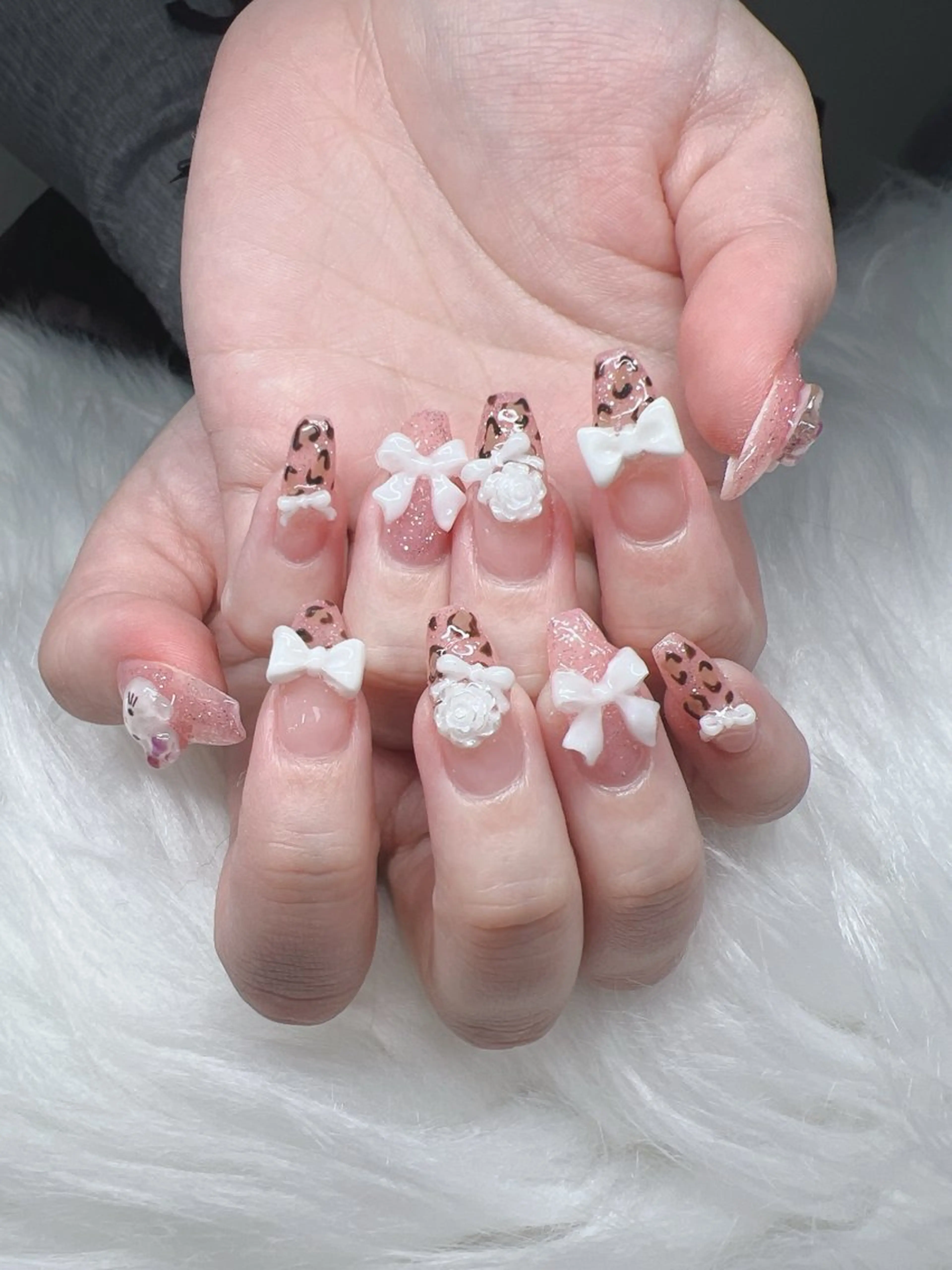 ネイル ハンドネイル Lee Nails チップ長さだし専門店のネイルデザイン