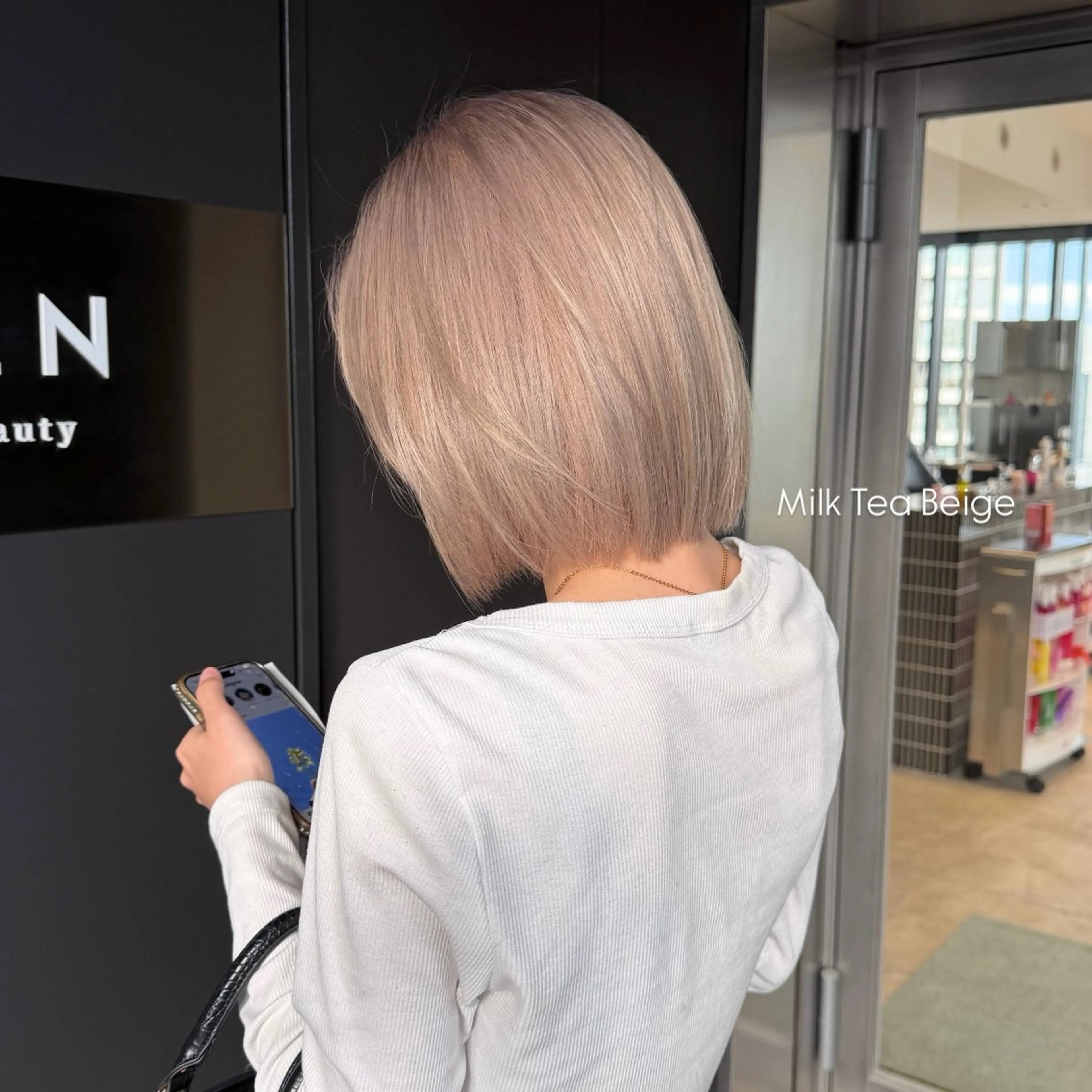 カラー ヘアカラー nanami ￤縮毛矯正￤ブリーチのヘアスタイル