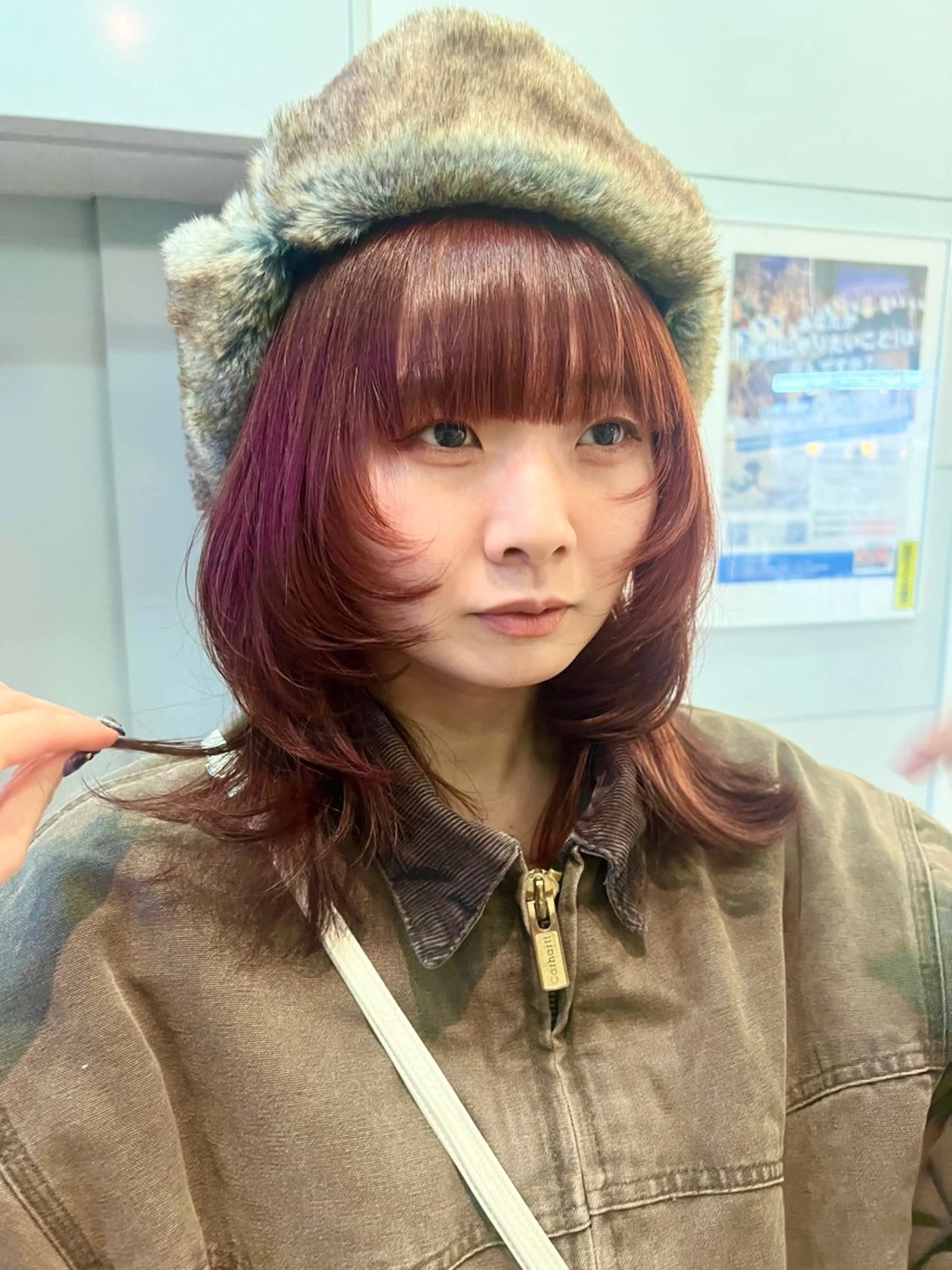 ミディアム 🍏すがの みき🍏のヘアスタイル