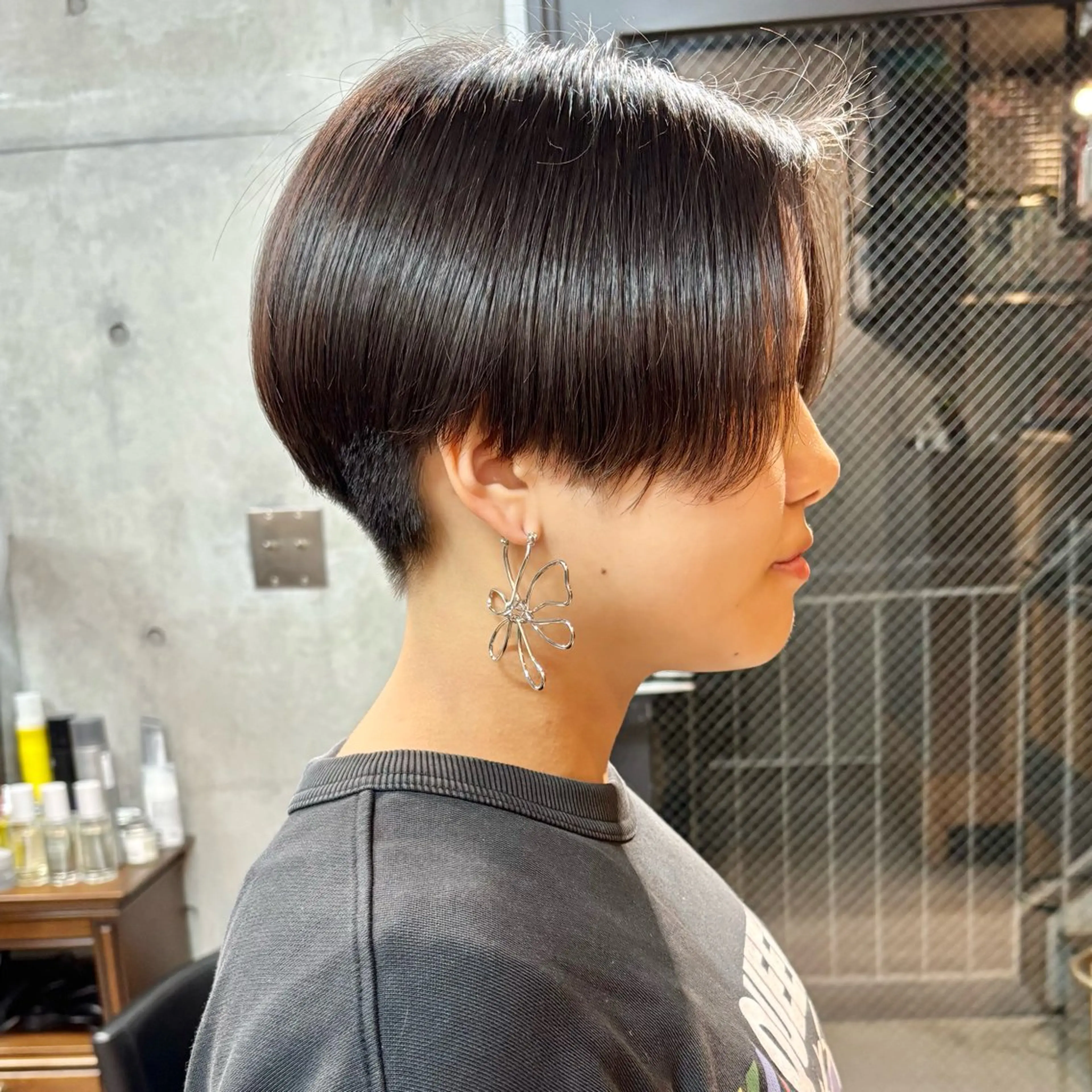 ショート パーマ ショートヘア カット パーマ トリートメント ショートボブ髪質改善 縮毛矯正のプロ山道潤のヘアスタイル