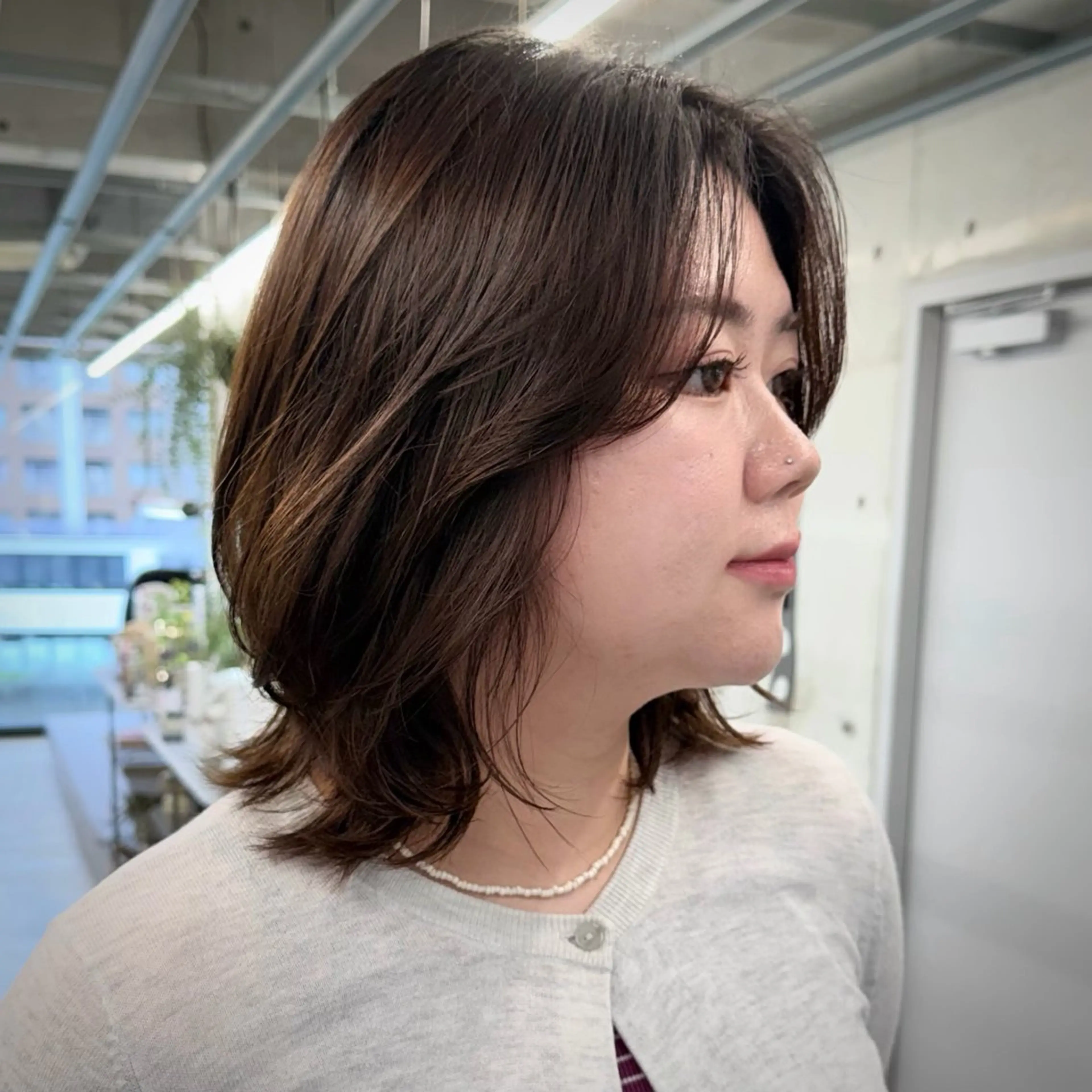 ミディアム INORI @de2poのヘアスタイル