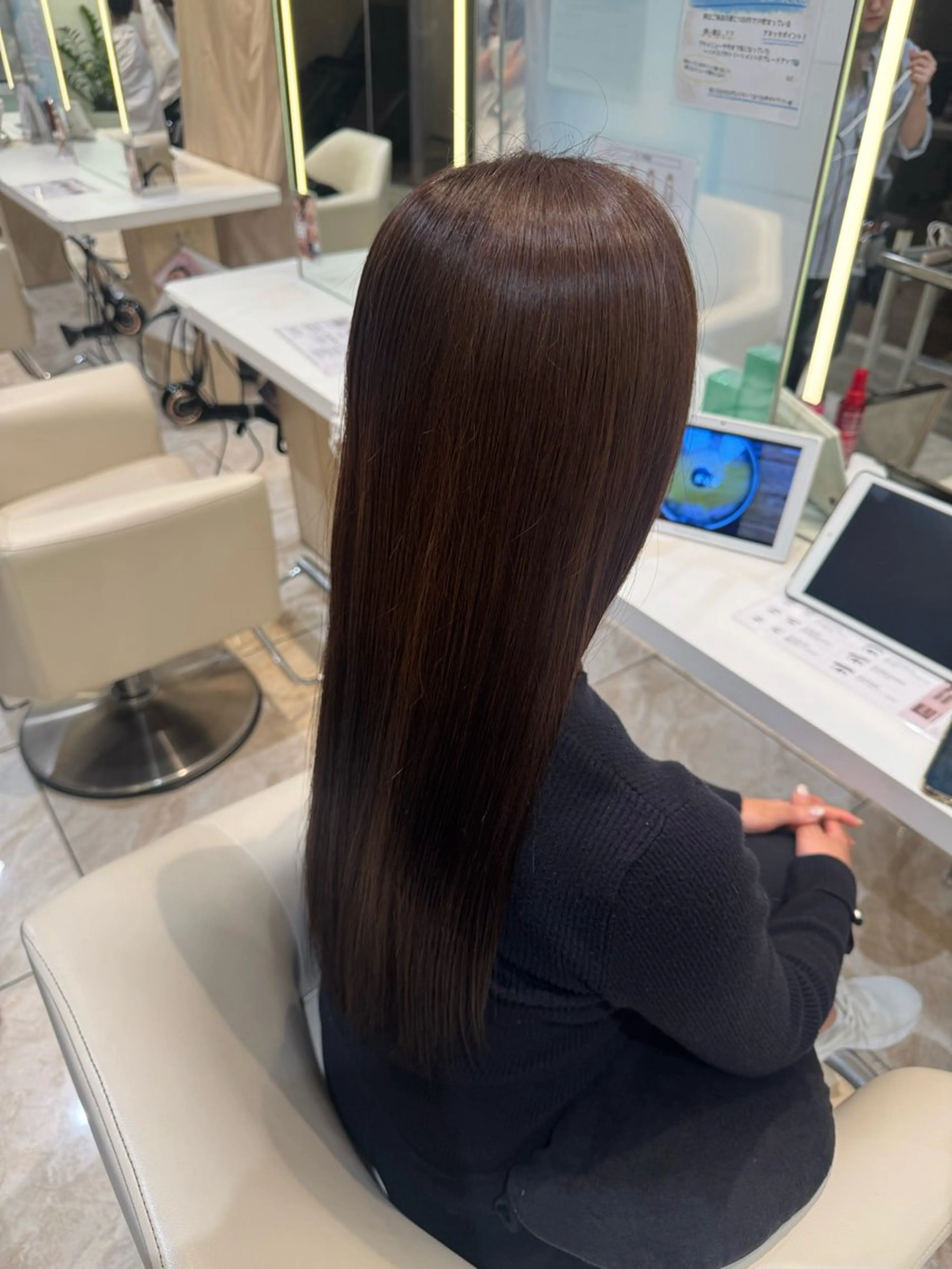 ロング カラー ブラウンカラー ピンクカラー ピンクブラウン ヘアカラー kureha𓈒𓋜 ANNETTA🐣‪のヘアスタイル