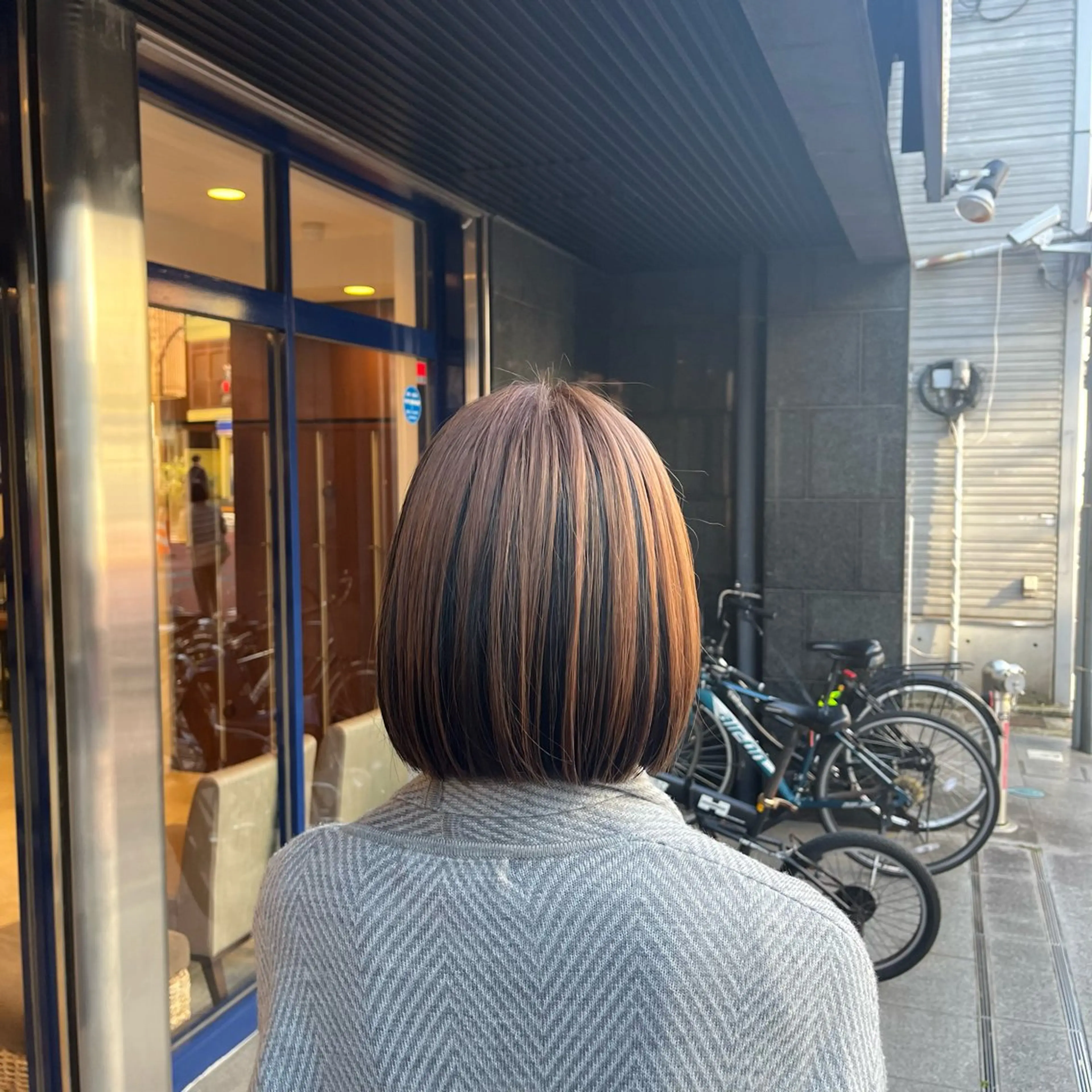 ミディアム カラー 大人透明感艶カラー 寺田稜のヘアスタイル