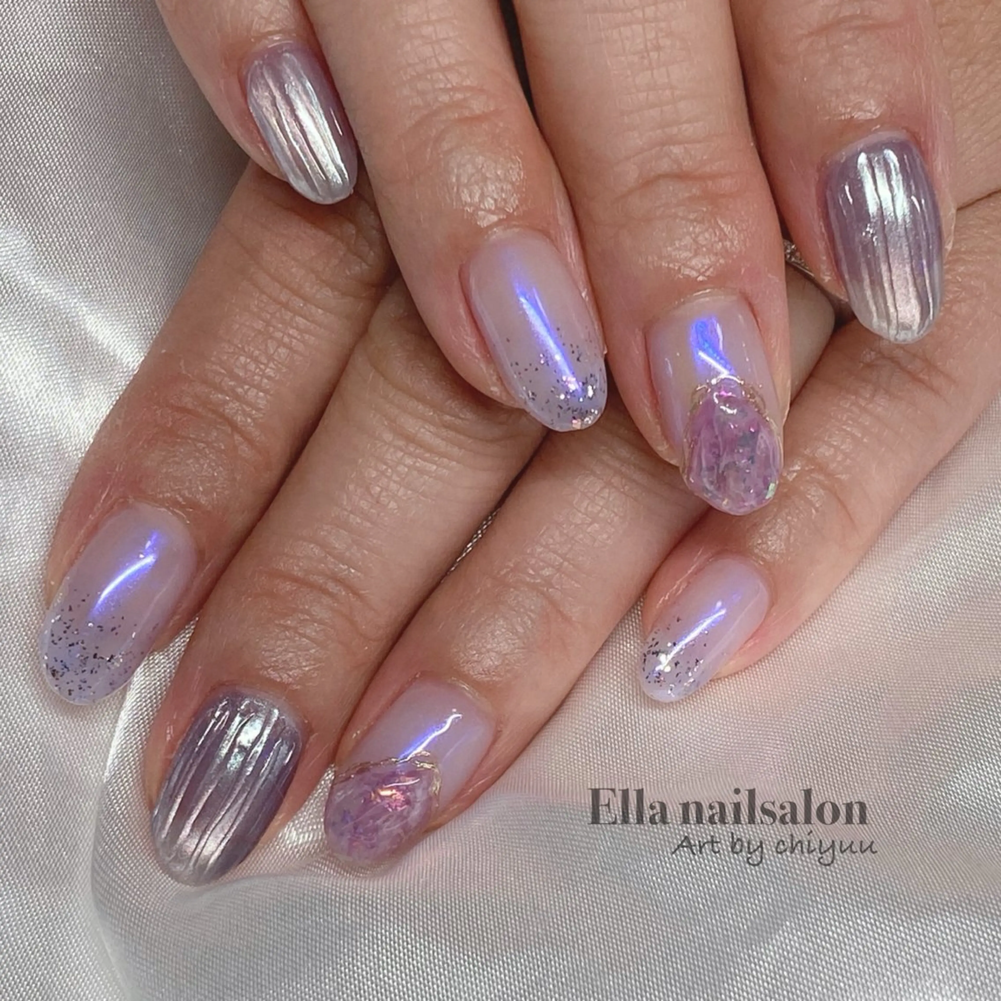 ネイル ジェルネイル ハンドネイル フットネイル Ella nail ちゆうのネイルデザイン